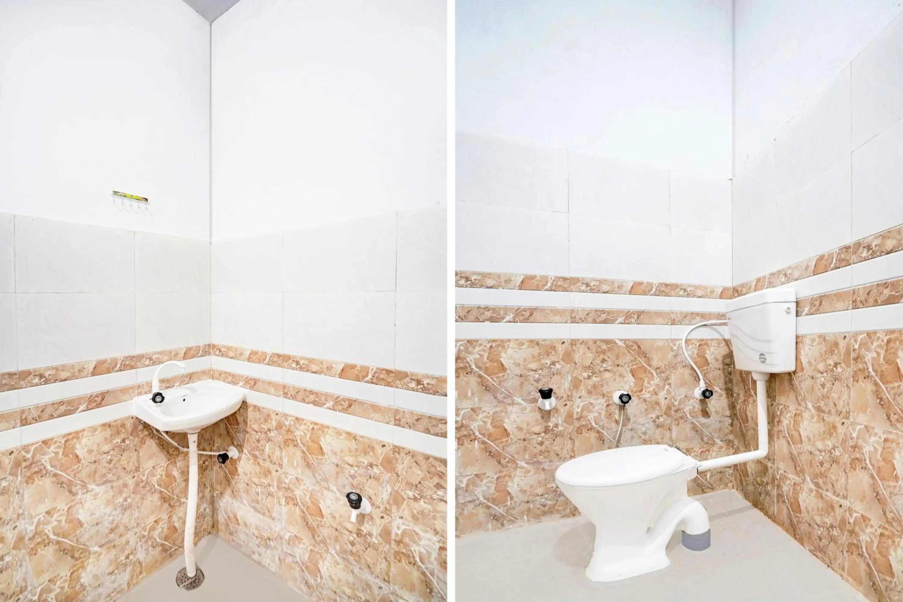 Bathroom in SPOT ON by OYO Hotel Lakshya Ghatampur