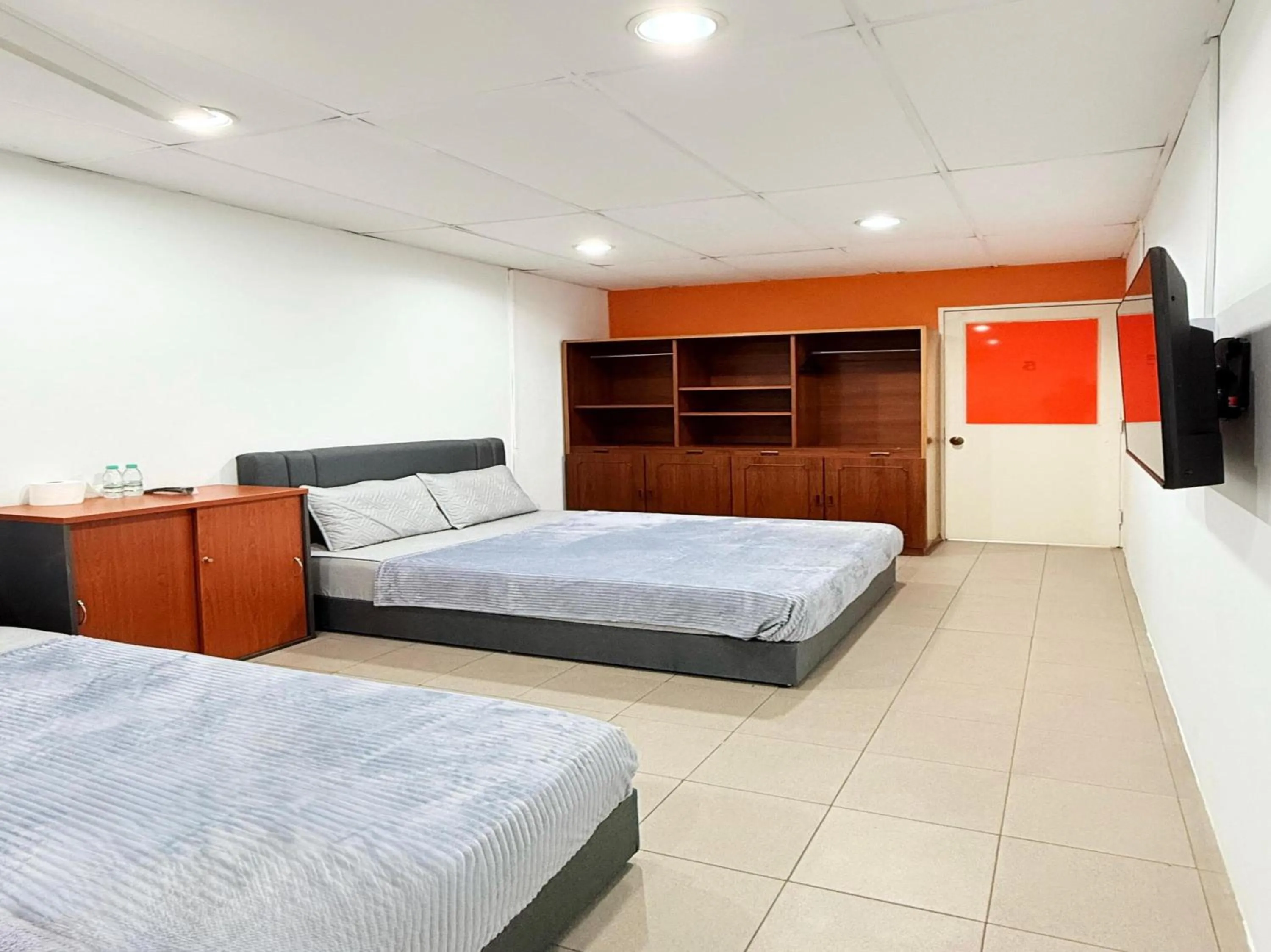 Bedroom, Bed in Hotel O S Homestay Premium