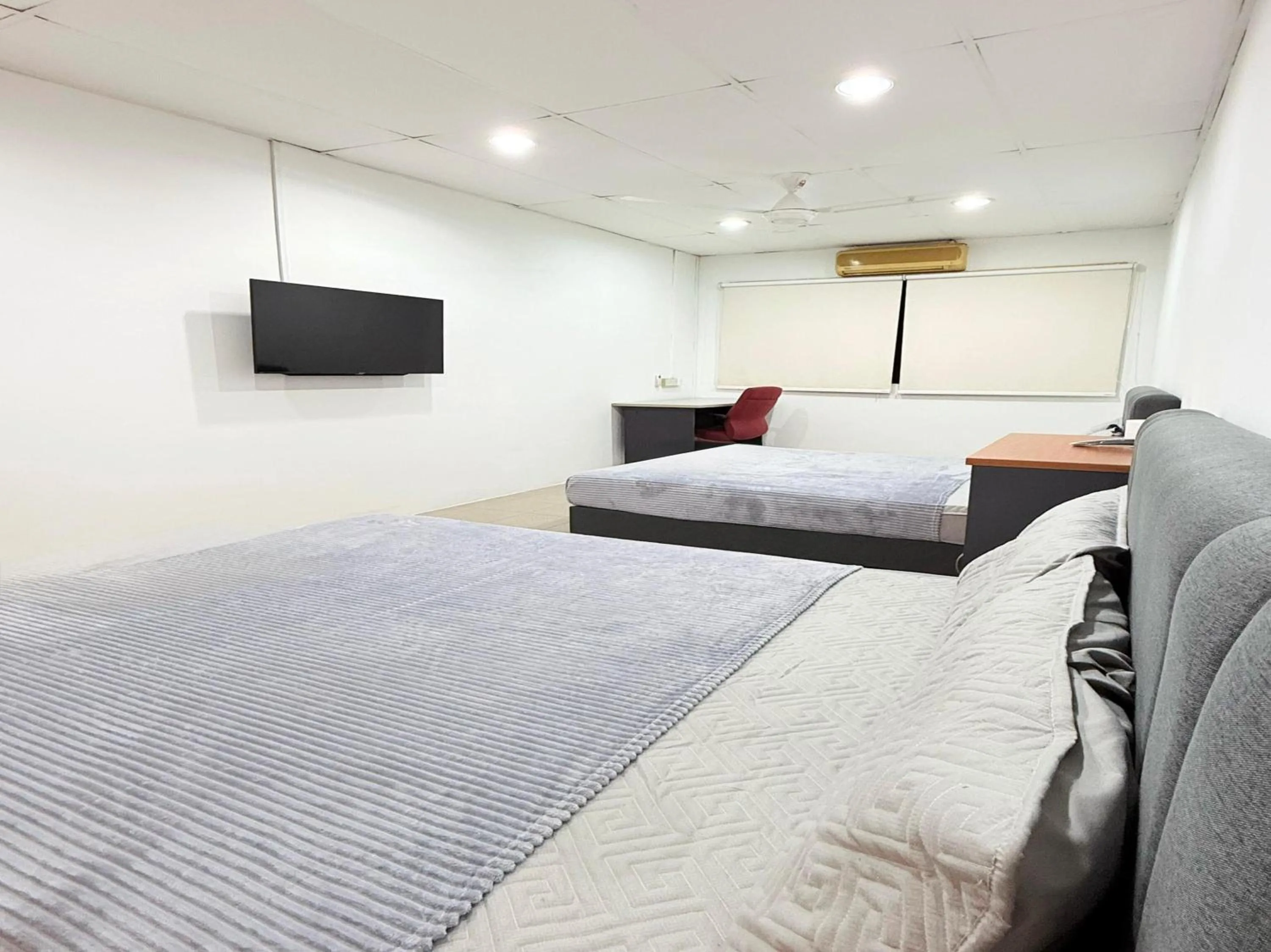 Bedroom, Bed in Hotel O S Homestay Premium