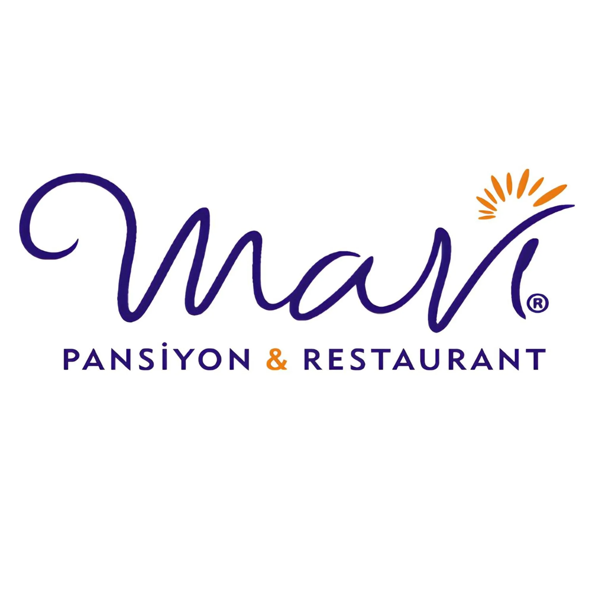 Property logo or sign in Mavi Restaurant & Apartments 1