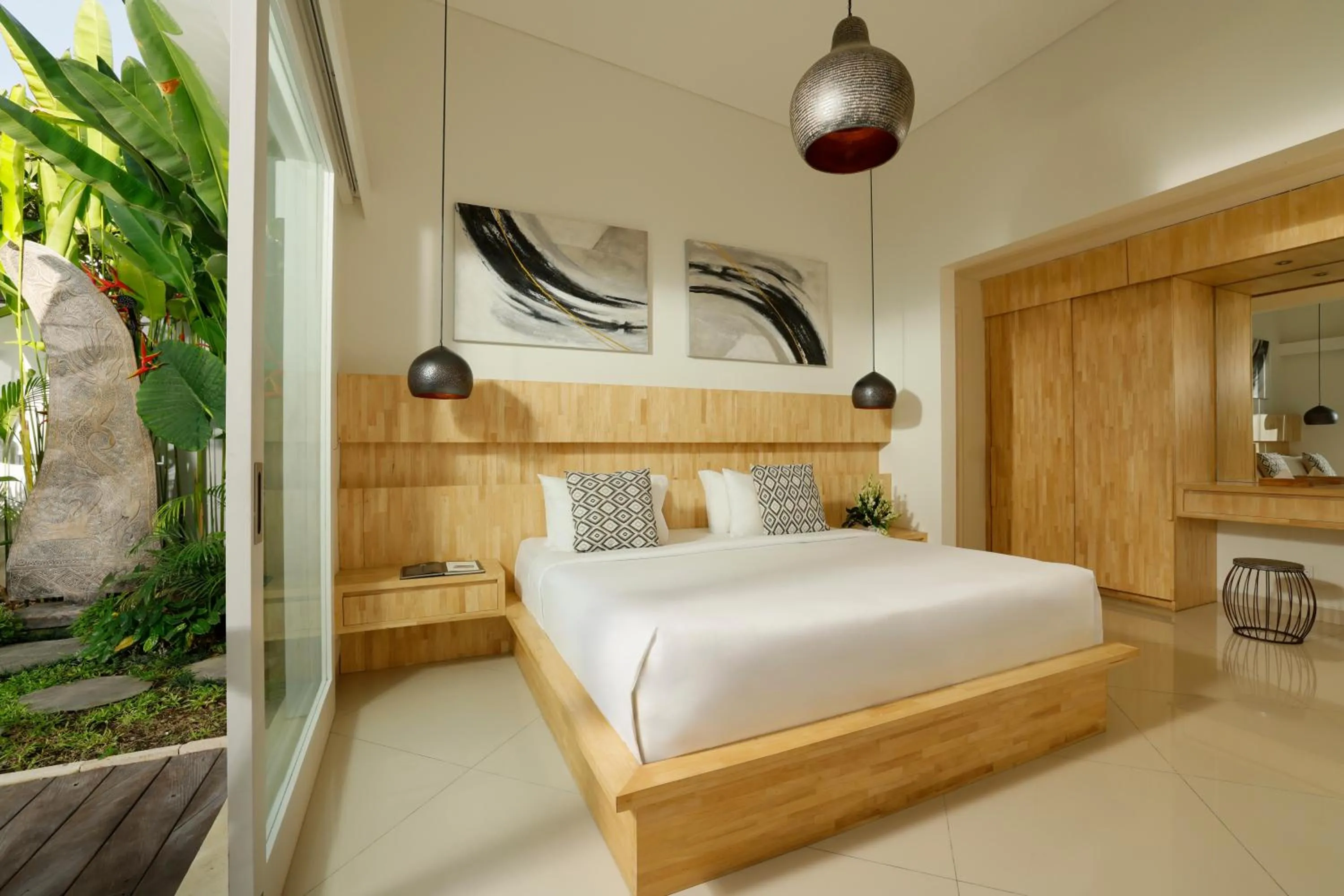 Bed in The Suar Sanur by Nakula