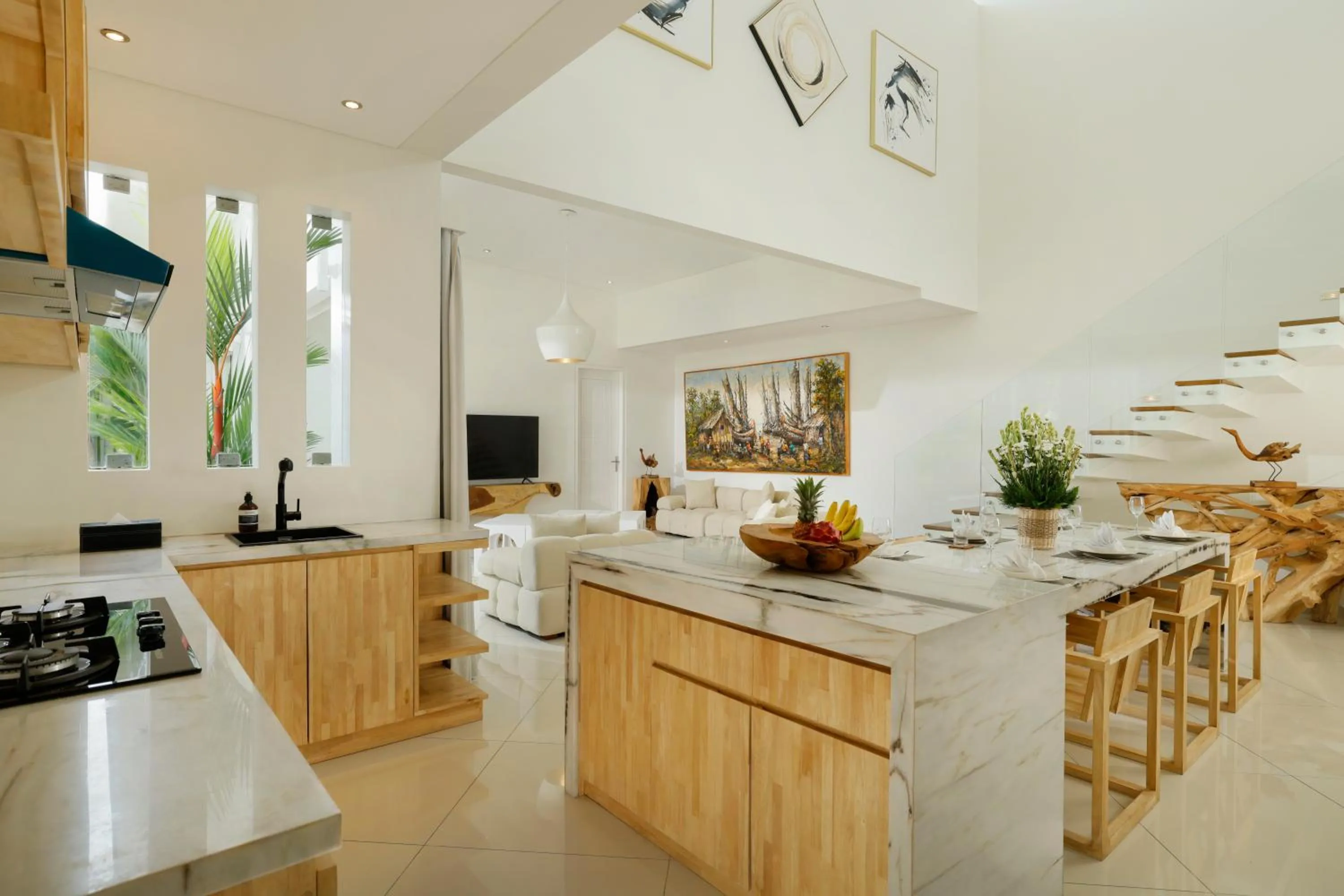 kitchen in The Suar Sanur by Nakula