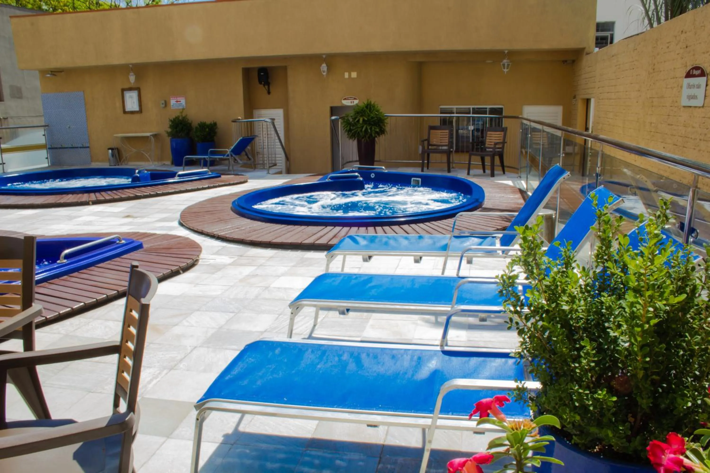 Patio in Hotel Bogari