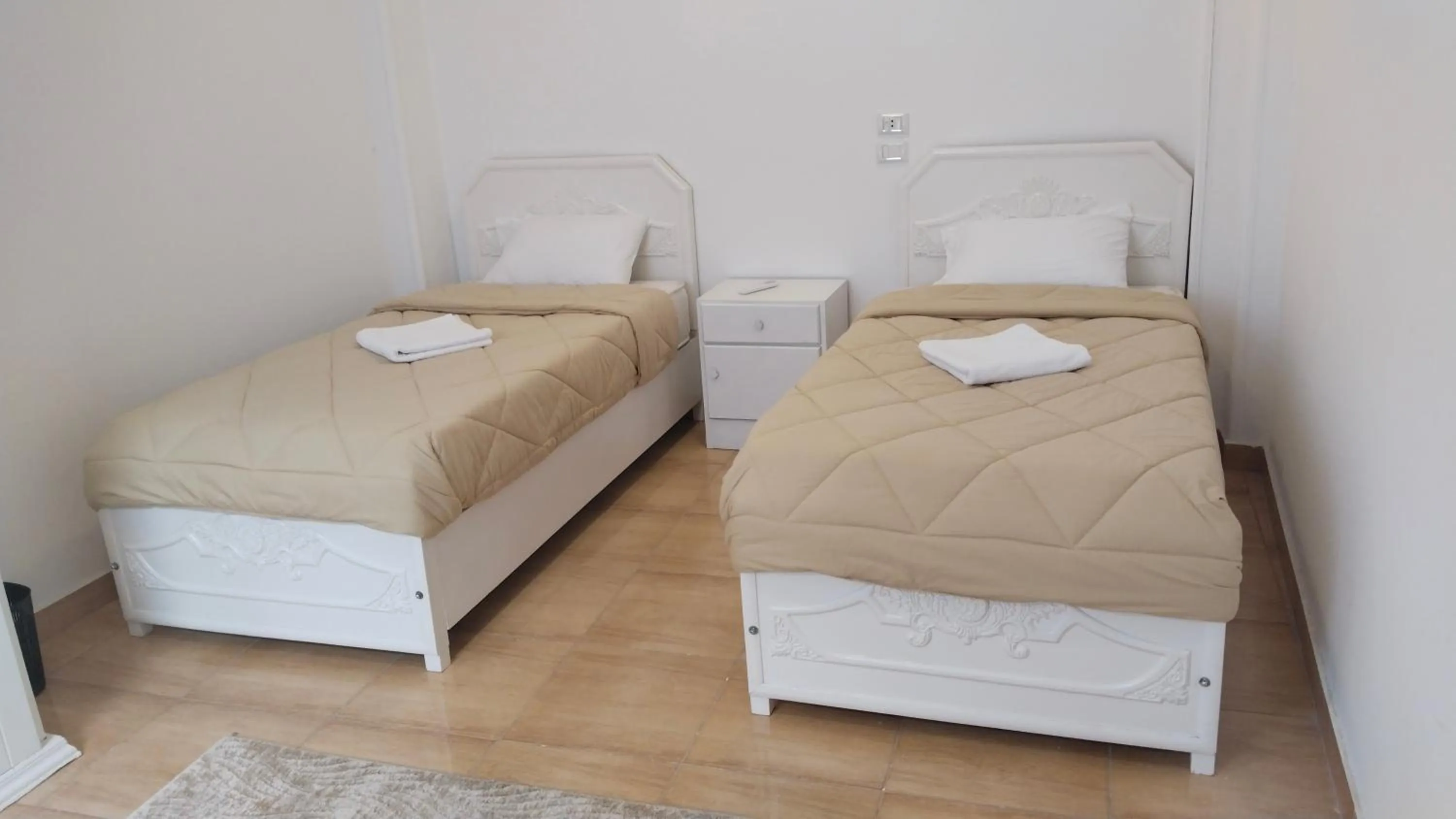 Bed in Sharqotel Luxor