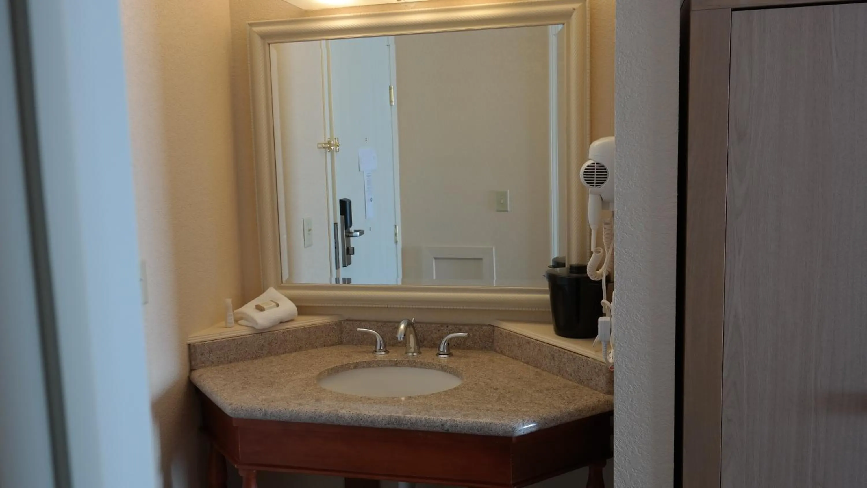 Bathroom in Baymont by Wyndham Stevens Point