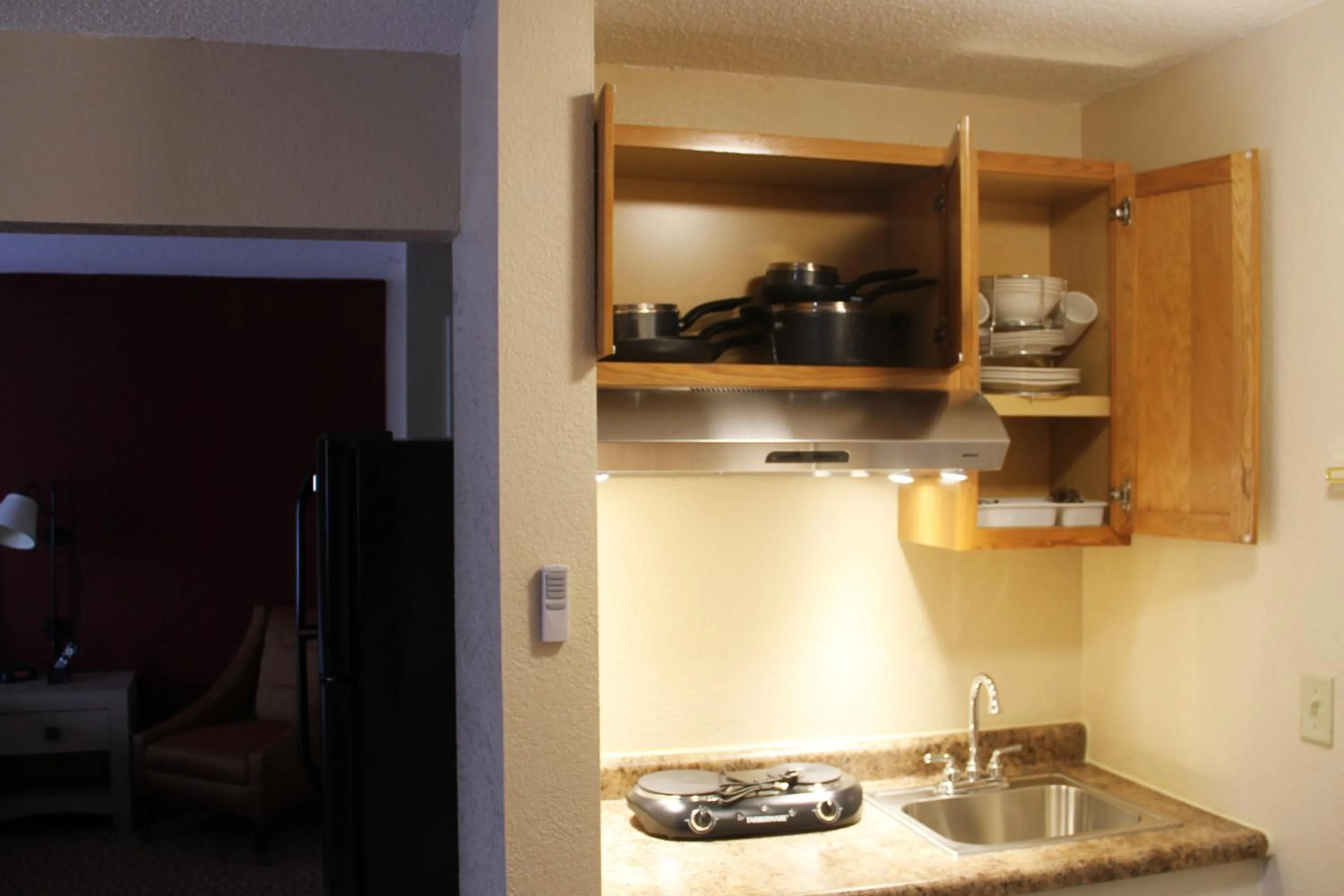 Kitchen or kitchenette in Baymont by Wyndham Stevens Point