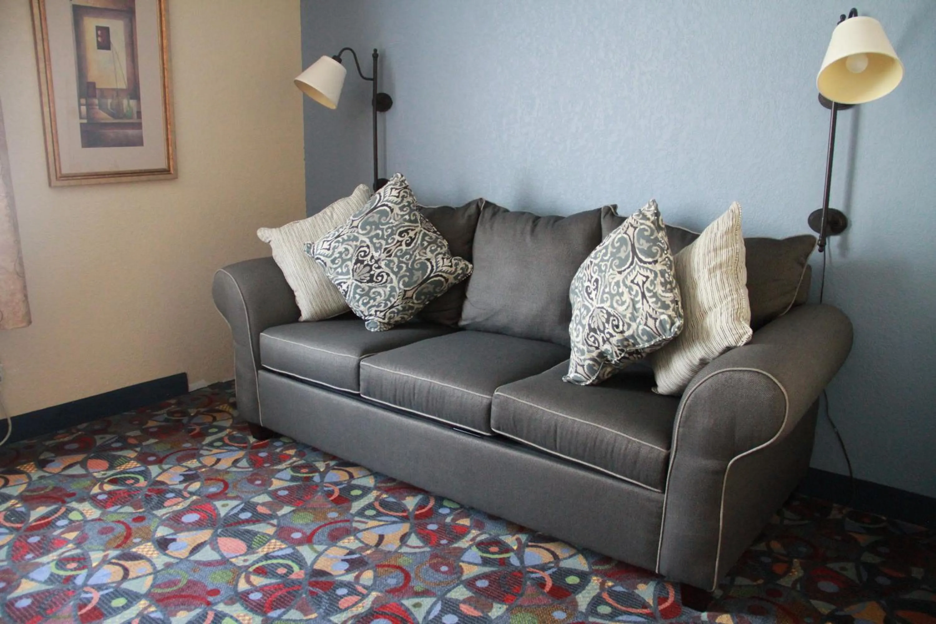 Living room in Baymont by Wyndham Stevens Point