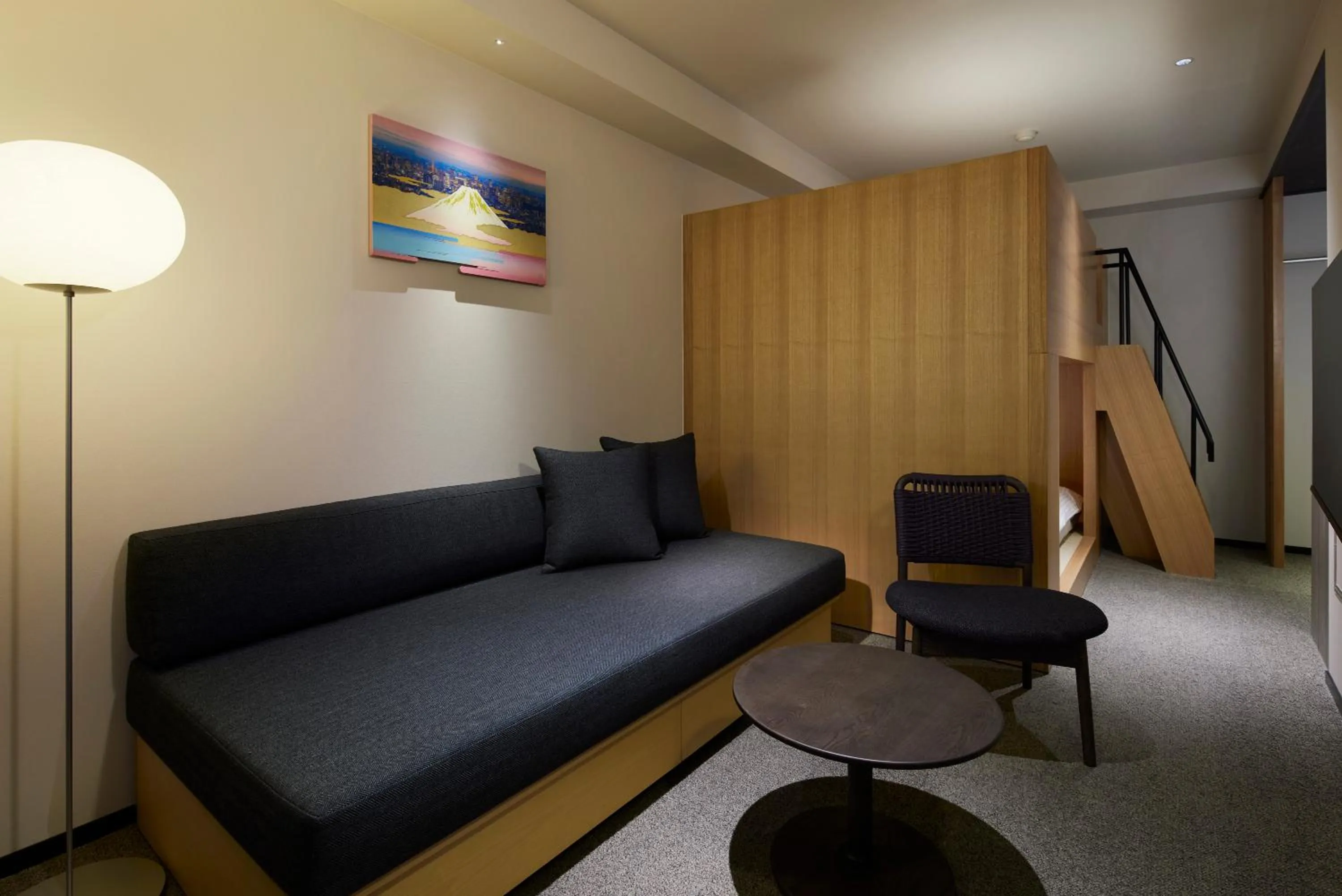 Living room in Minn Asakusa Kuramae North