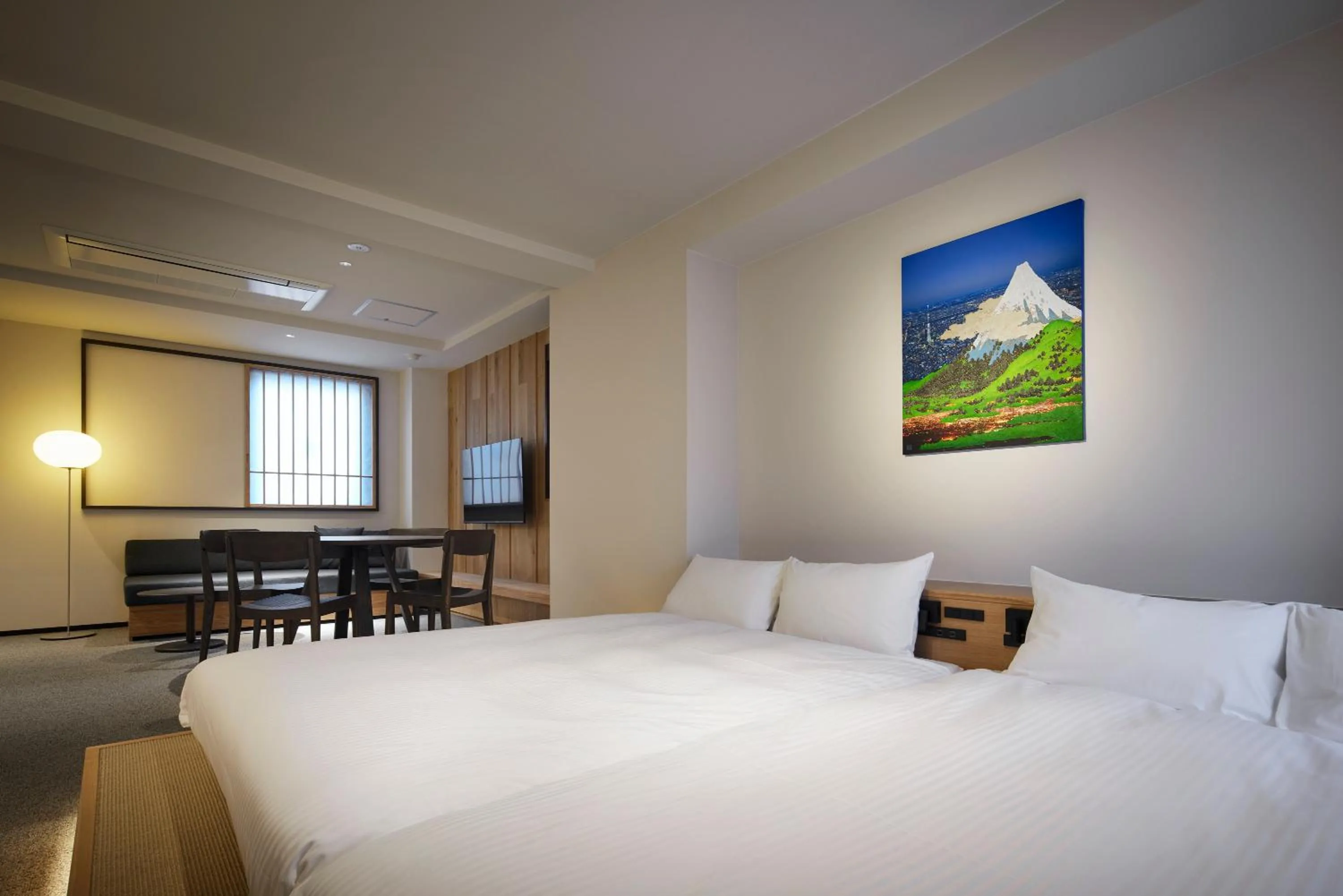 Bedroom, Bed in Minn Asakusa Kuramae North