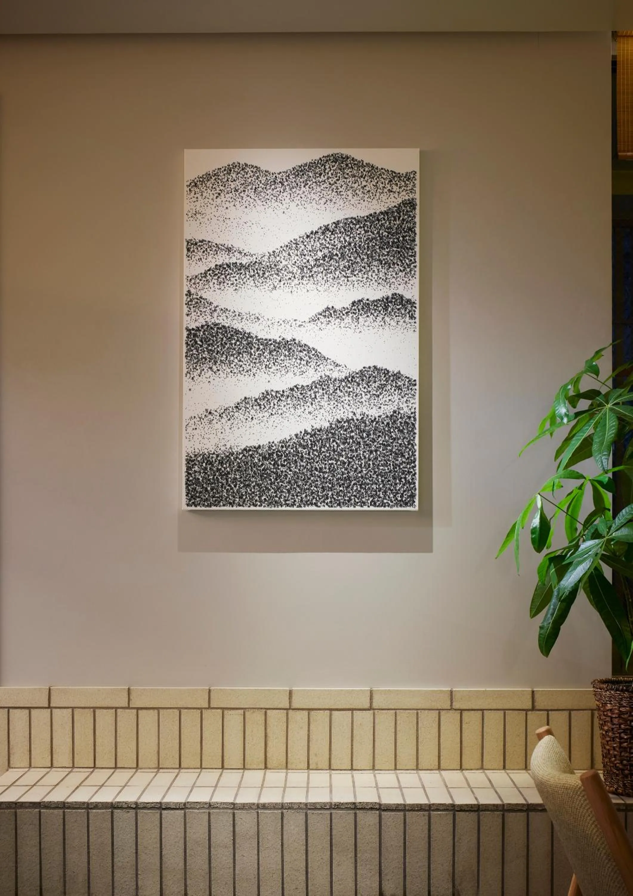 Decorative detail in Minn Asakusa Kuramae North