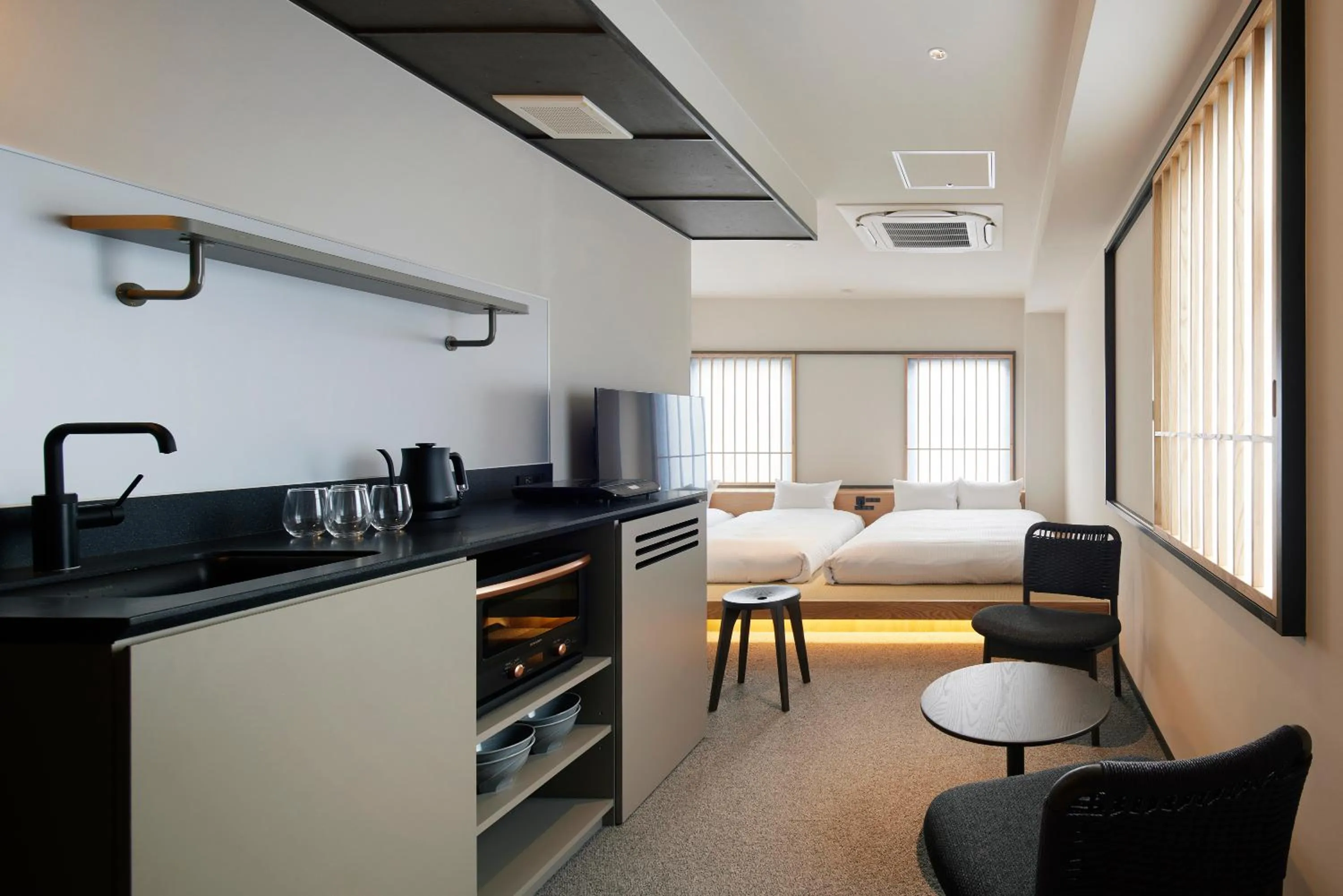 Dining area in Minn Asakusa Kuramae North