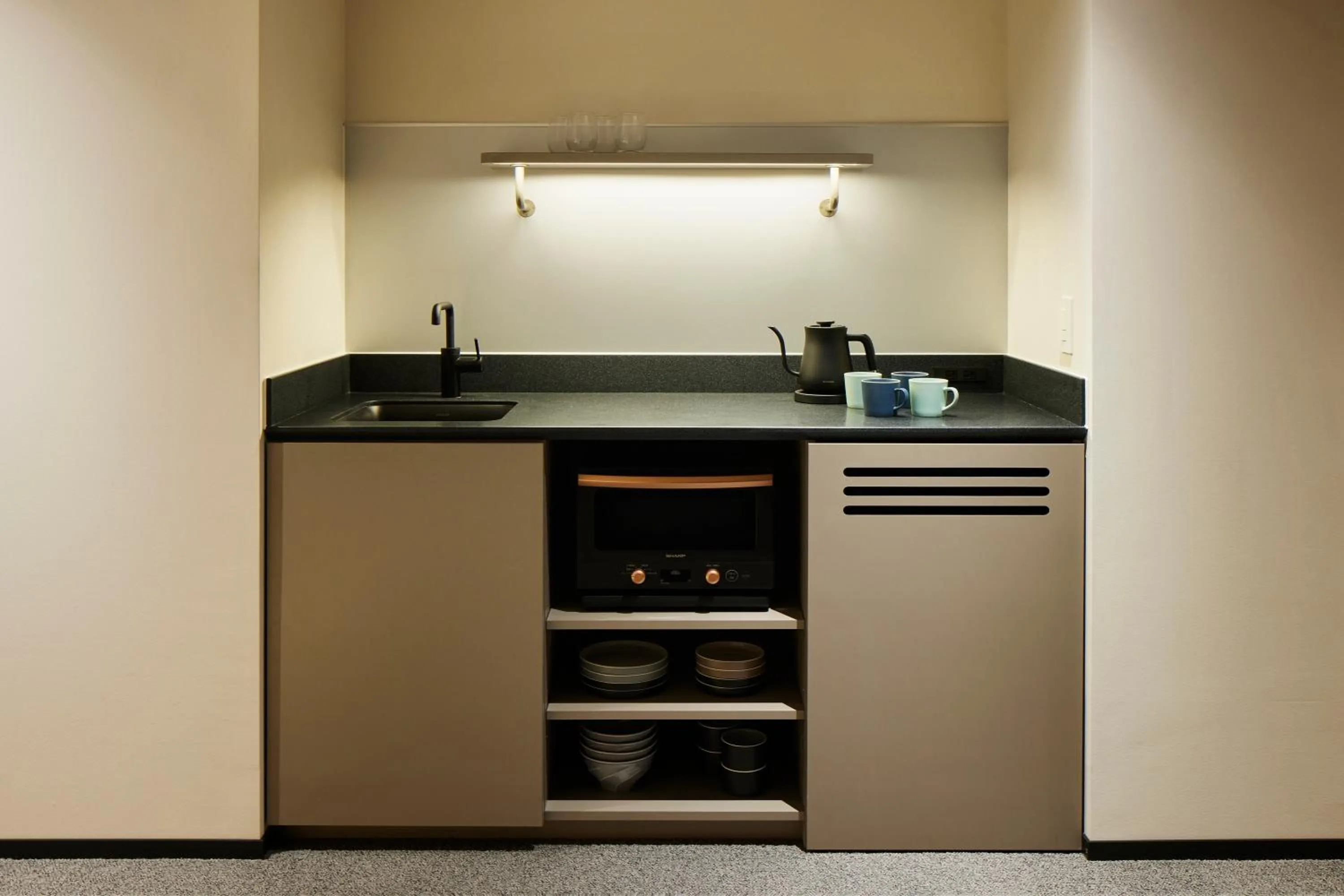 Kitchen or kitchenette in Minn Asakusa Kuramae North