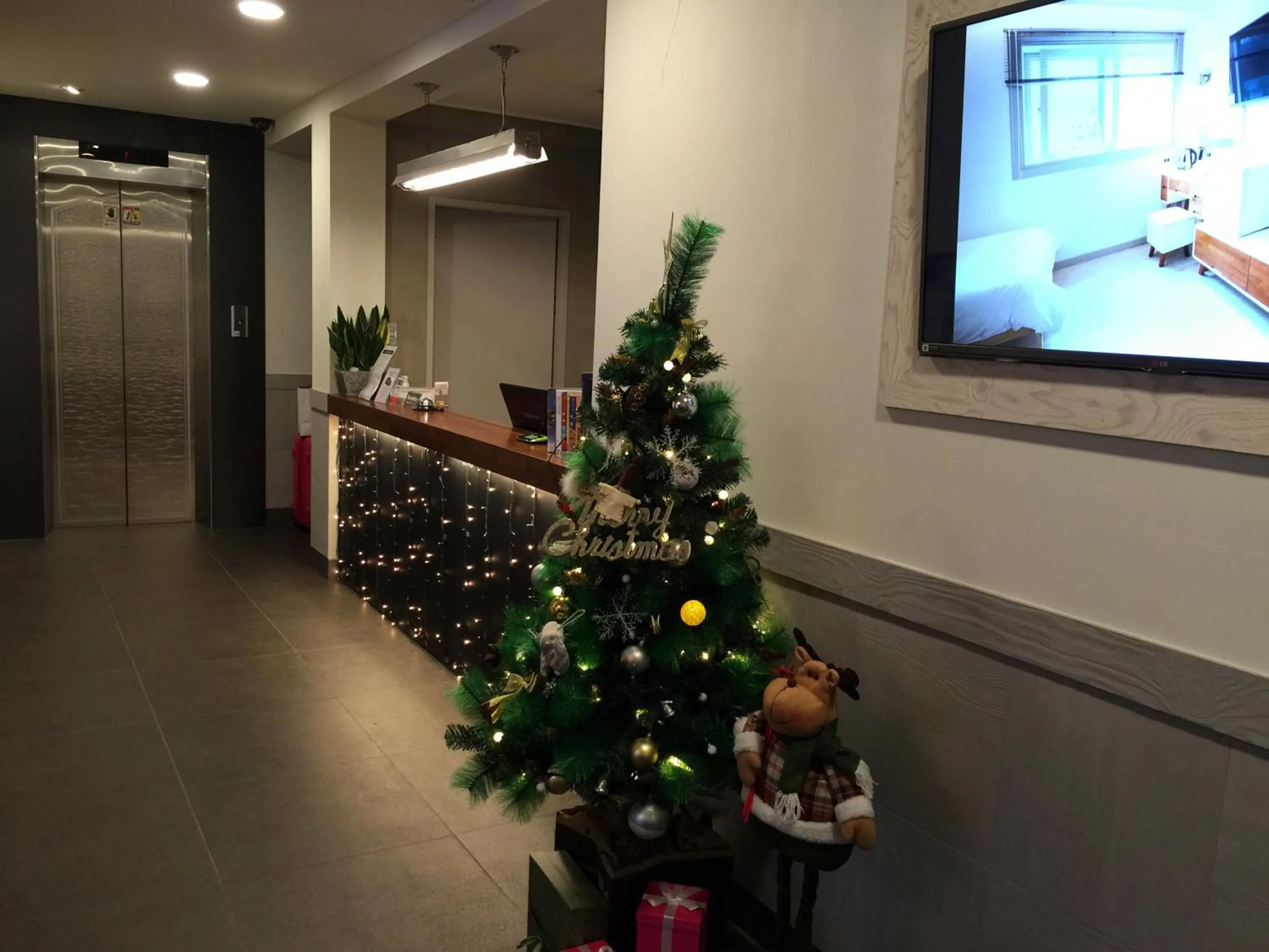 Lobby or reception in Petercat Hotel Shinchon