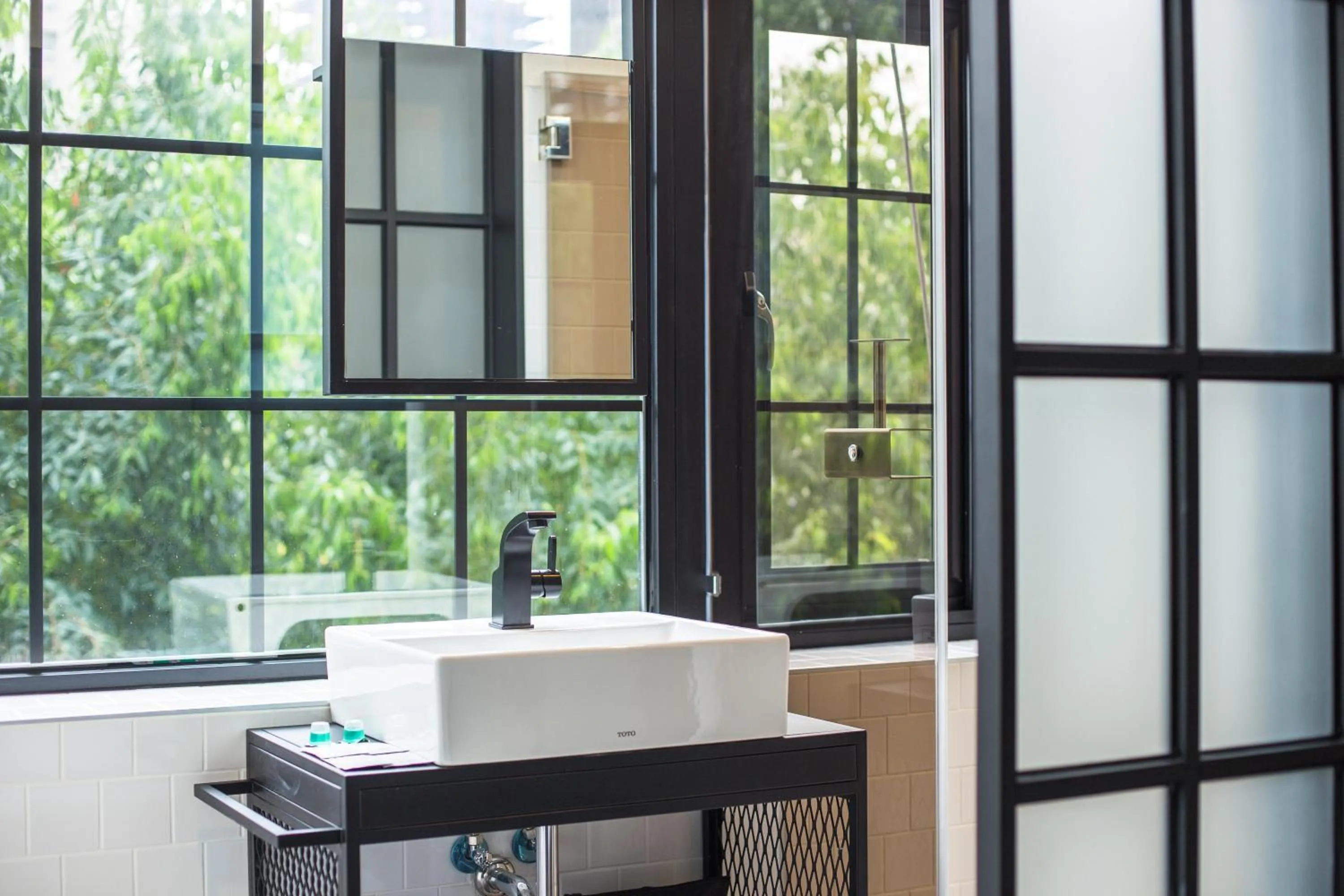 Bathroom in ART'OTEL Ximending TAIPEI