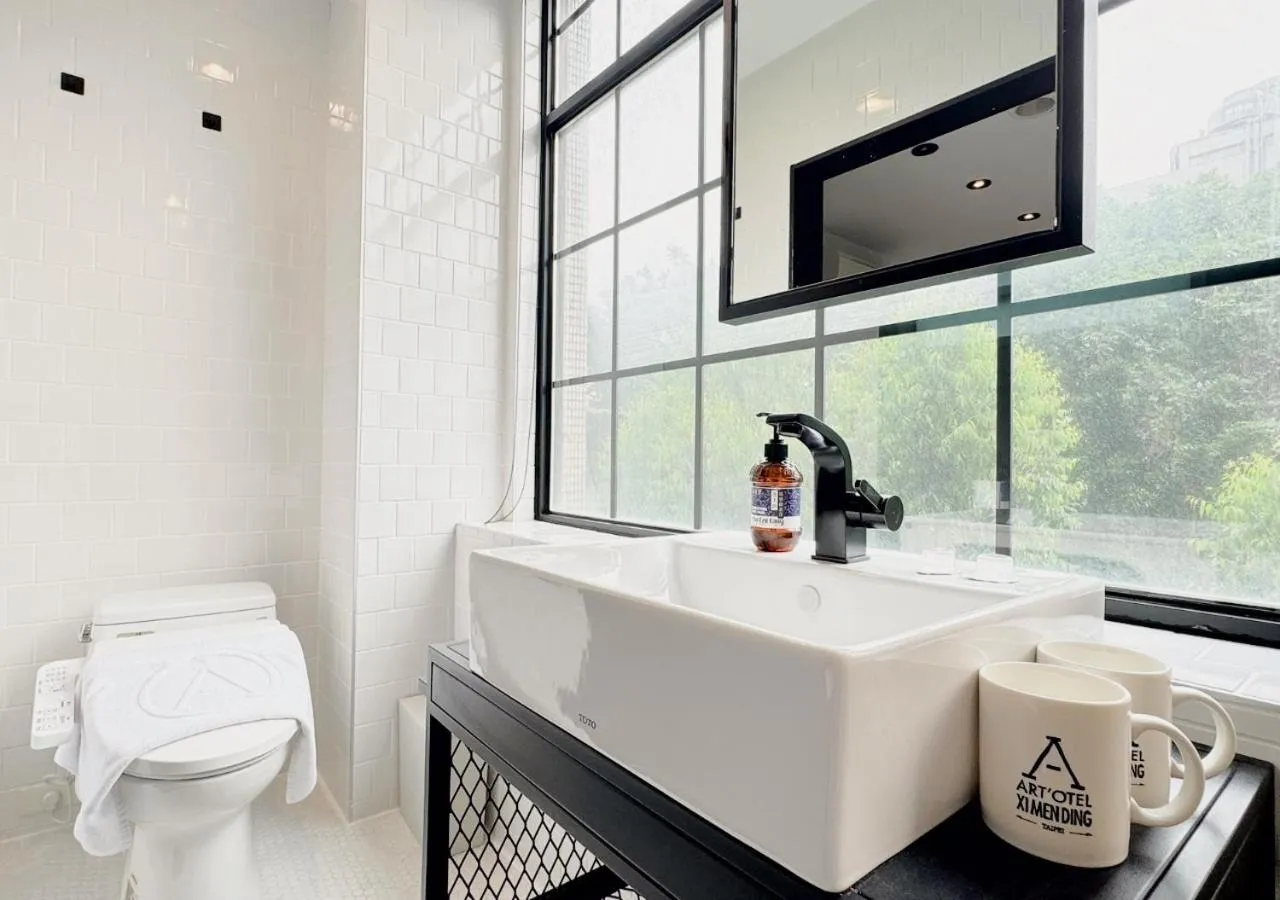 Bathroom in ART'OTEL Ximending TAIPEI