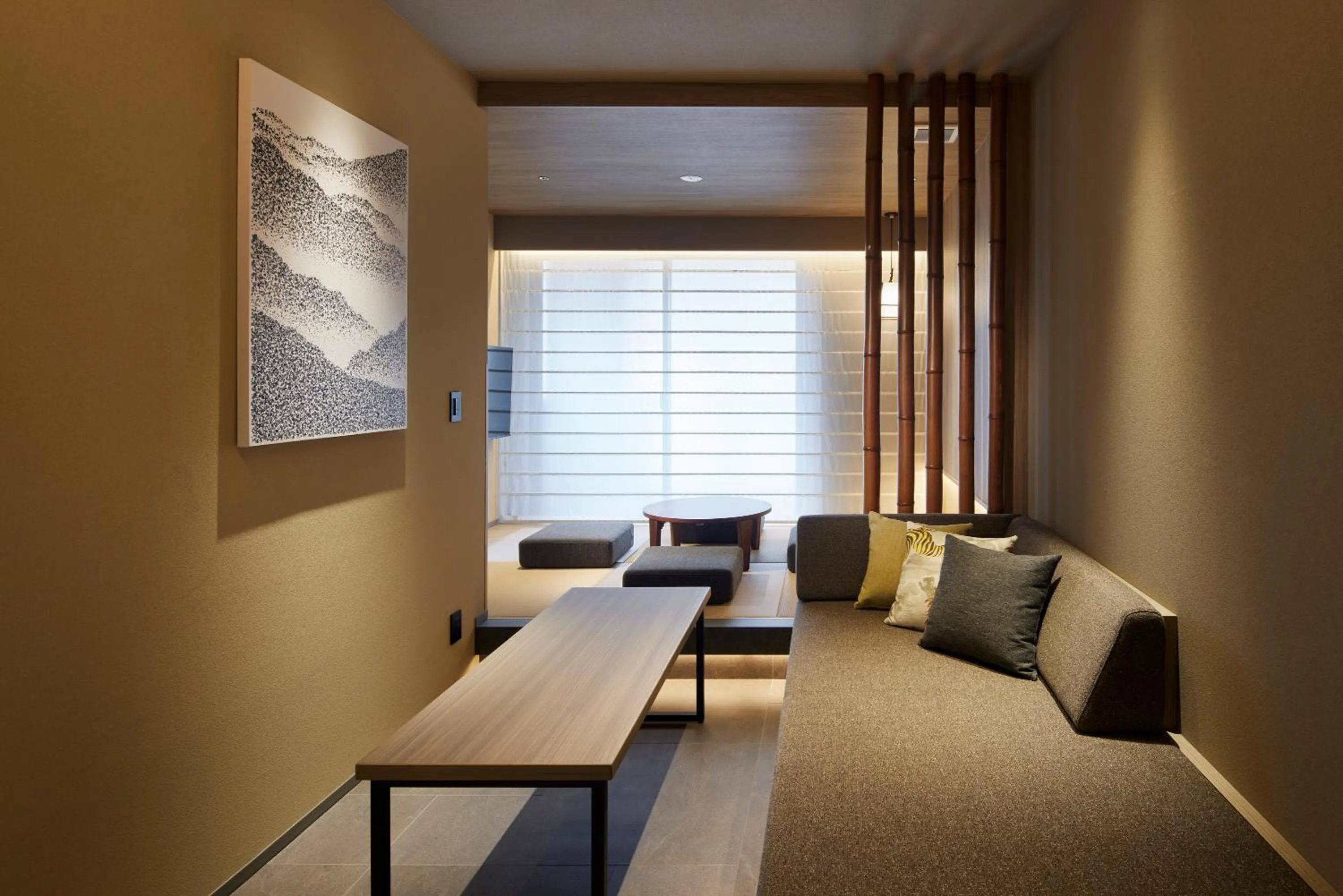 Living room in Minn Asakusa Kuramae Station