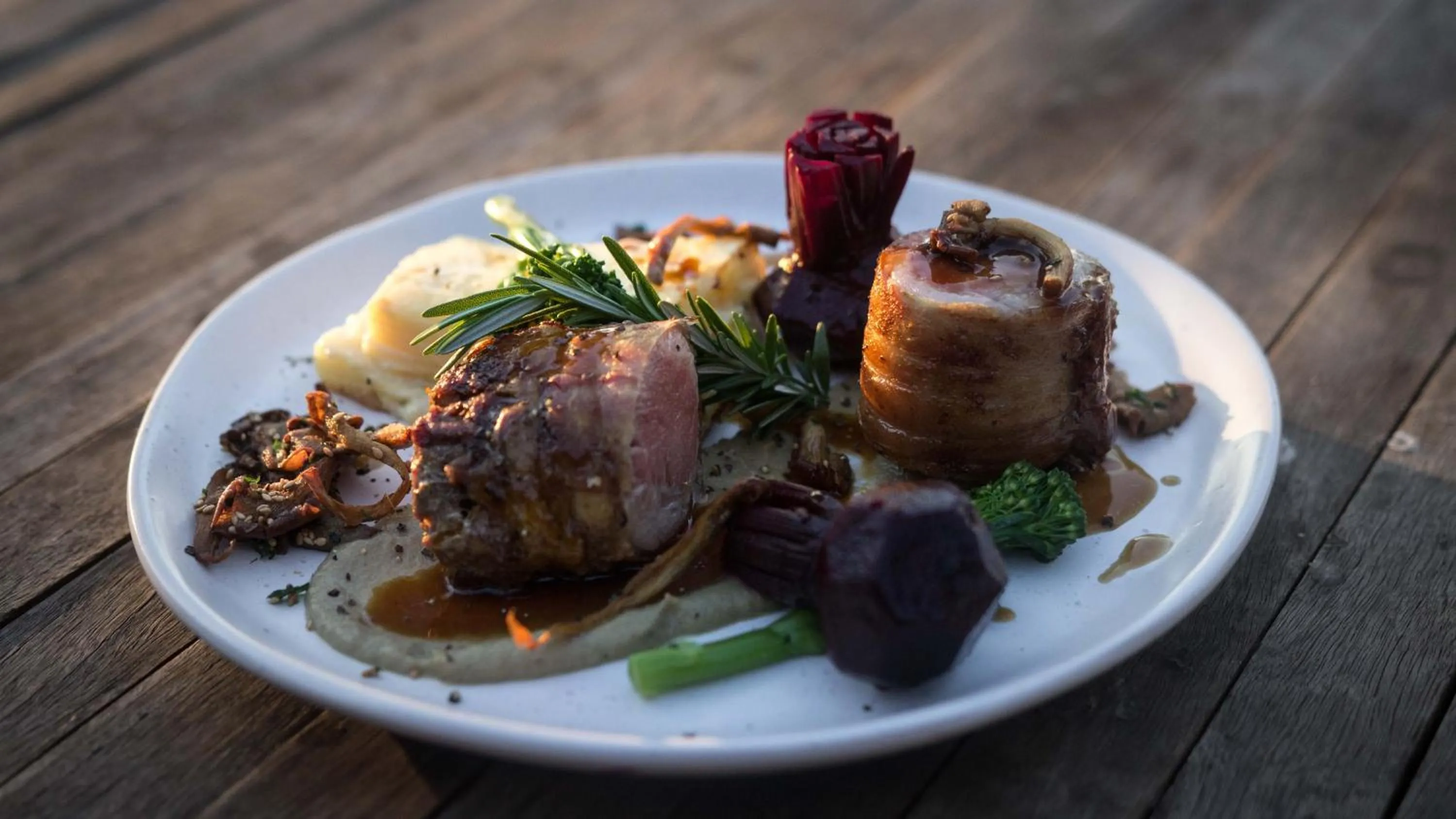 Food close-up in Dampier Mermaid Hotel Karratha