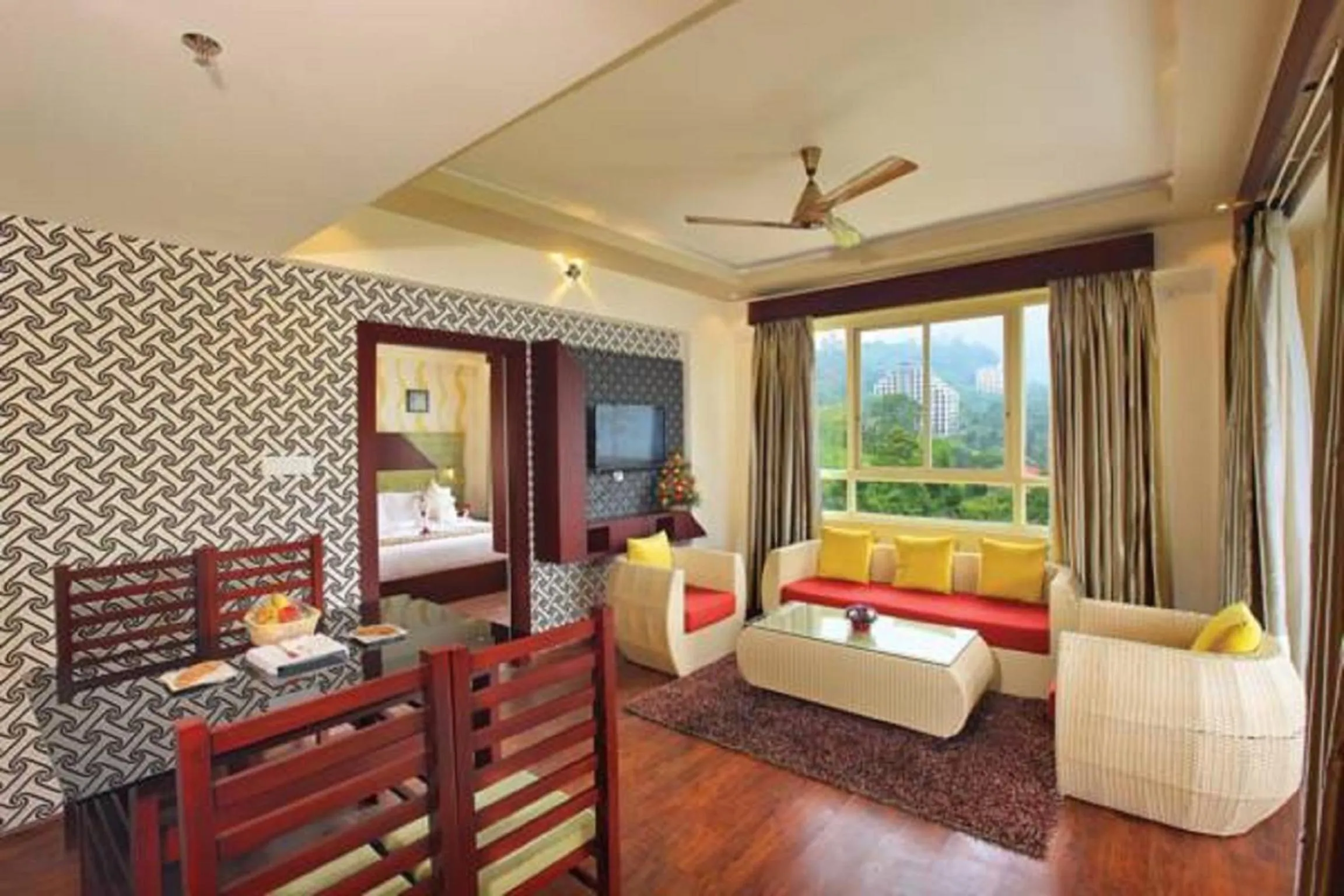 TV and multimedia, Bed in Gokulam Park Munnar