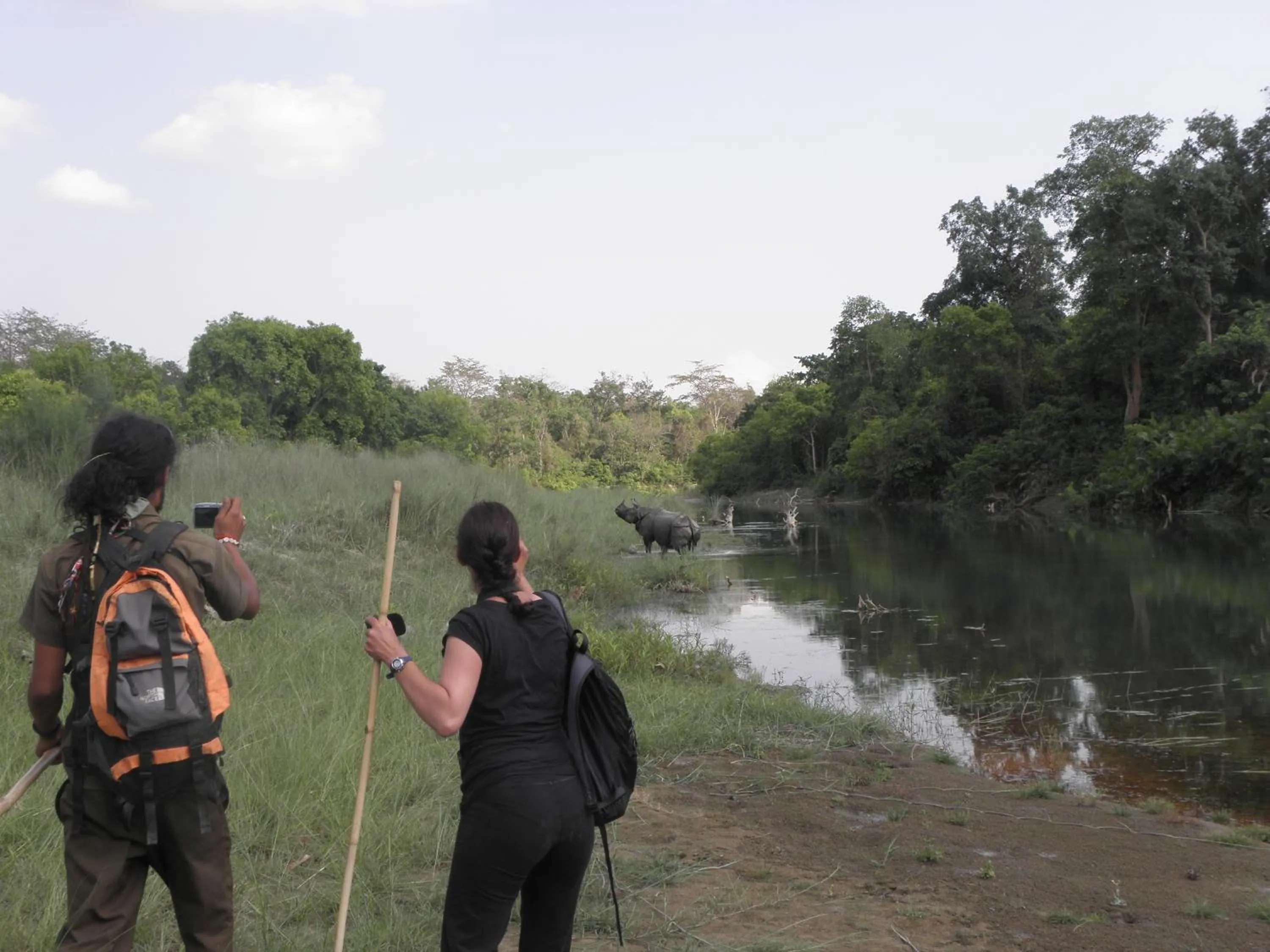 Natural landscape in Bardia Kingfisher Resort