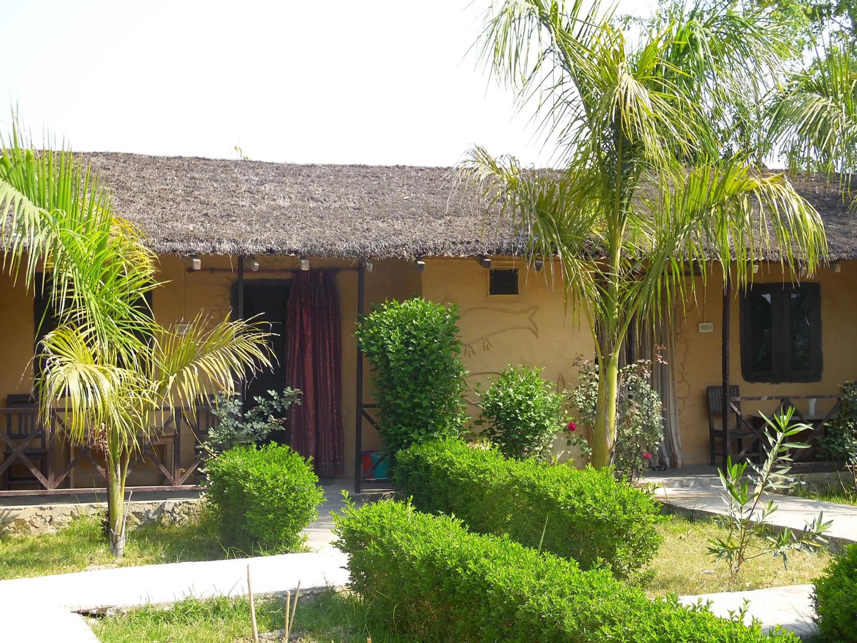 Seating area in Bardia Kingfisher Resort