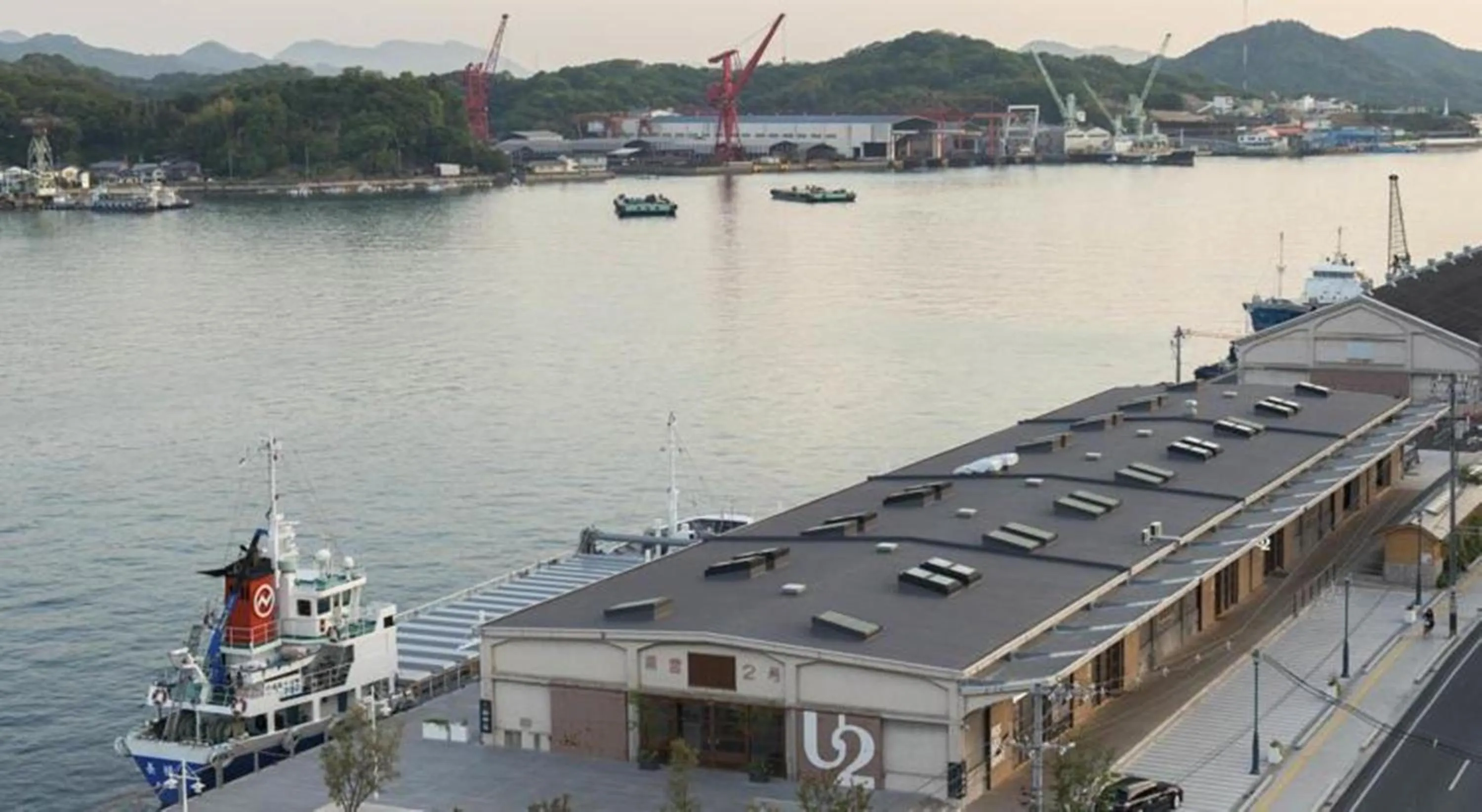 Bird's eye view in Hotel Cycle