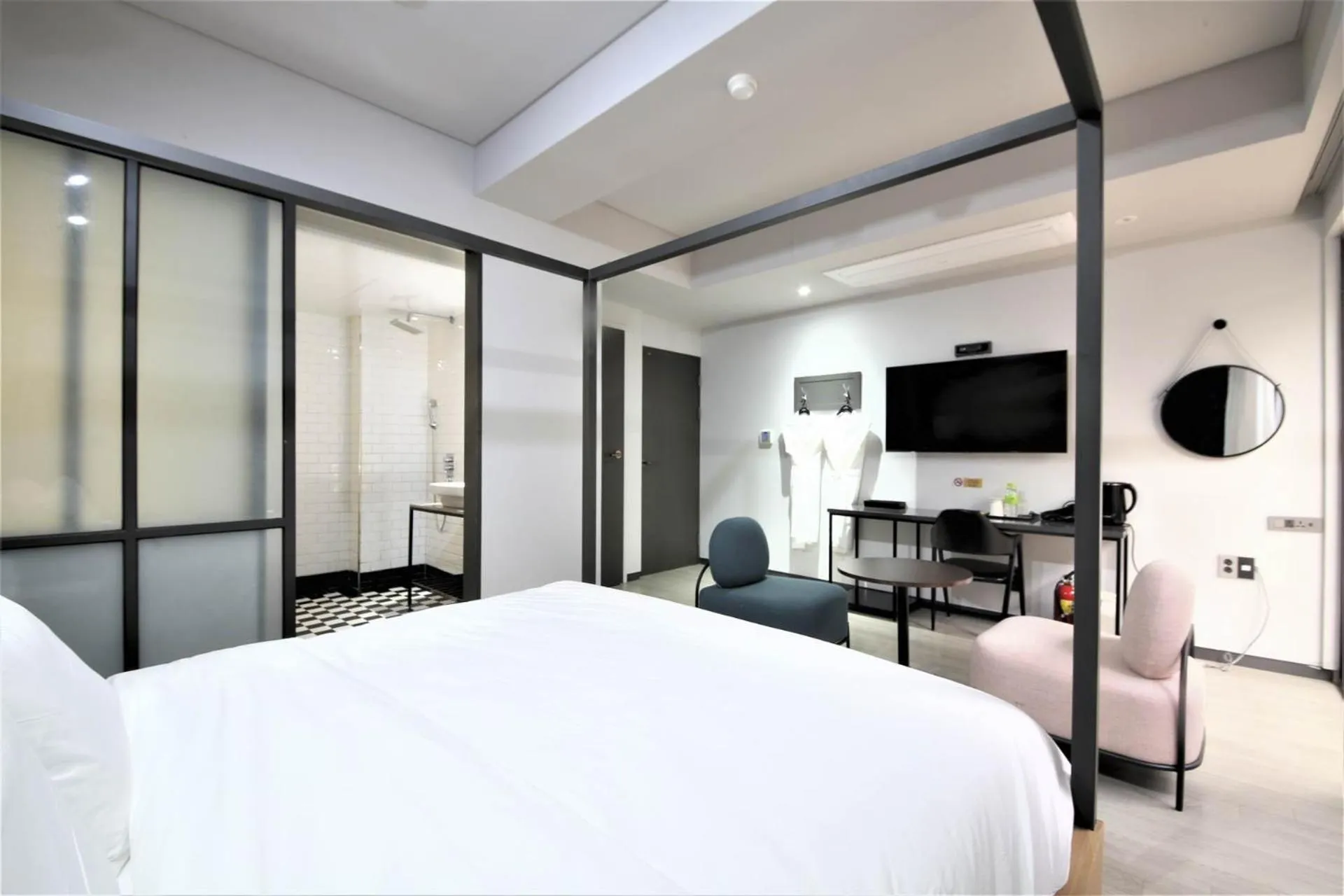 Bed in Seomyeon Hound Hotel 1st Street