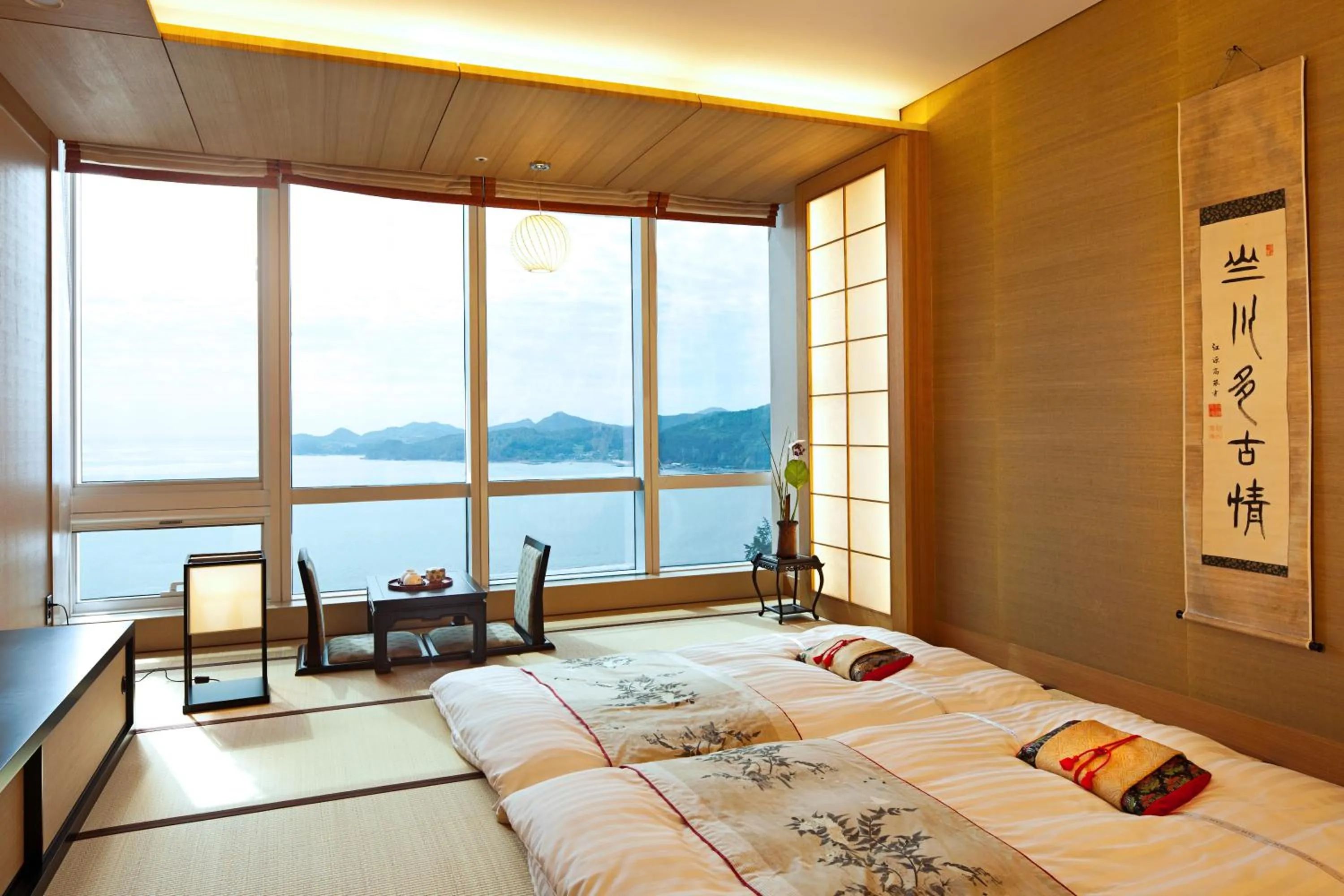 Decorative detail, Bed in Sono Calm Yeosu