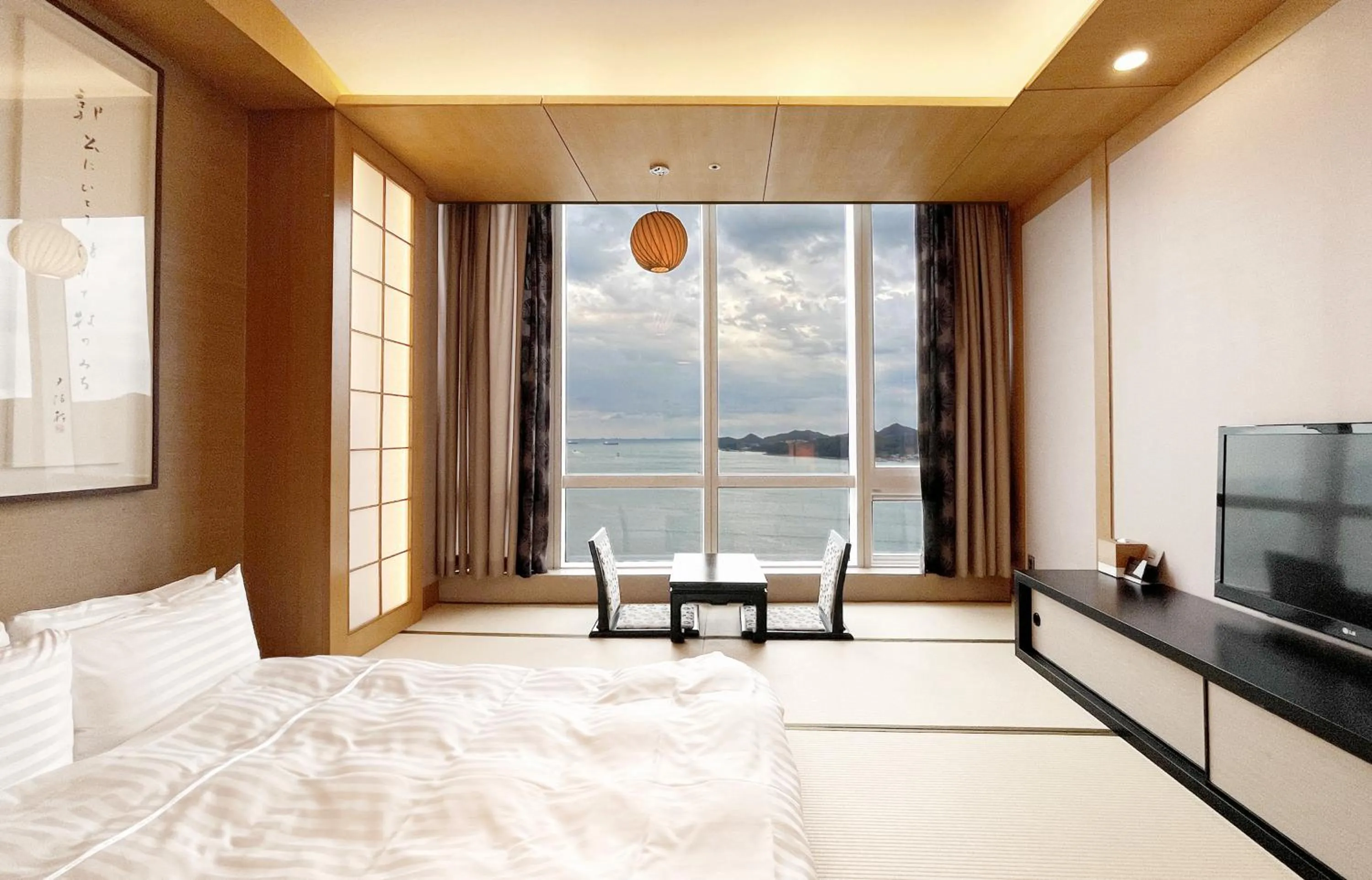 Bed in Sono Calm Yeosu