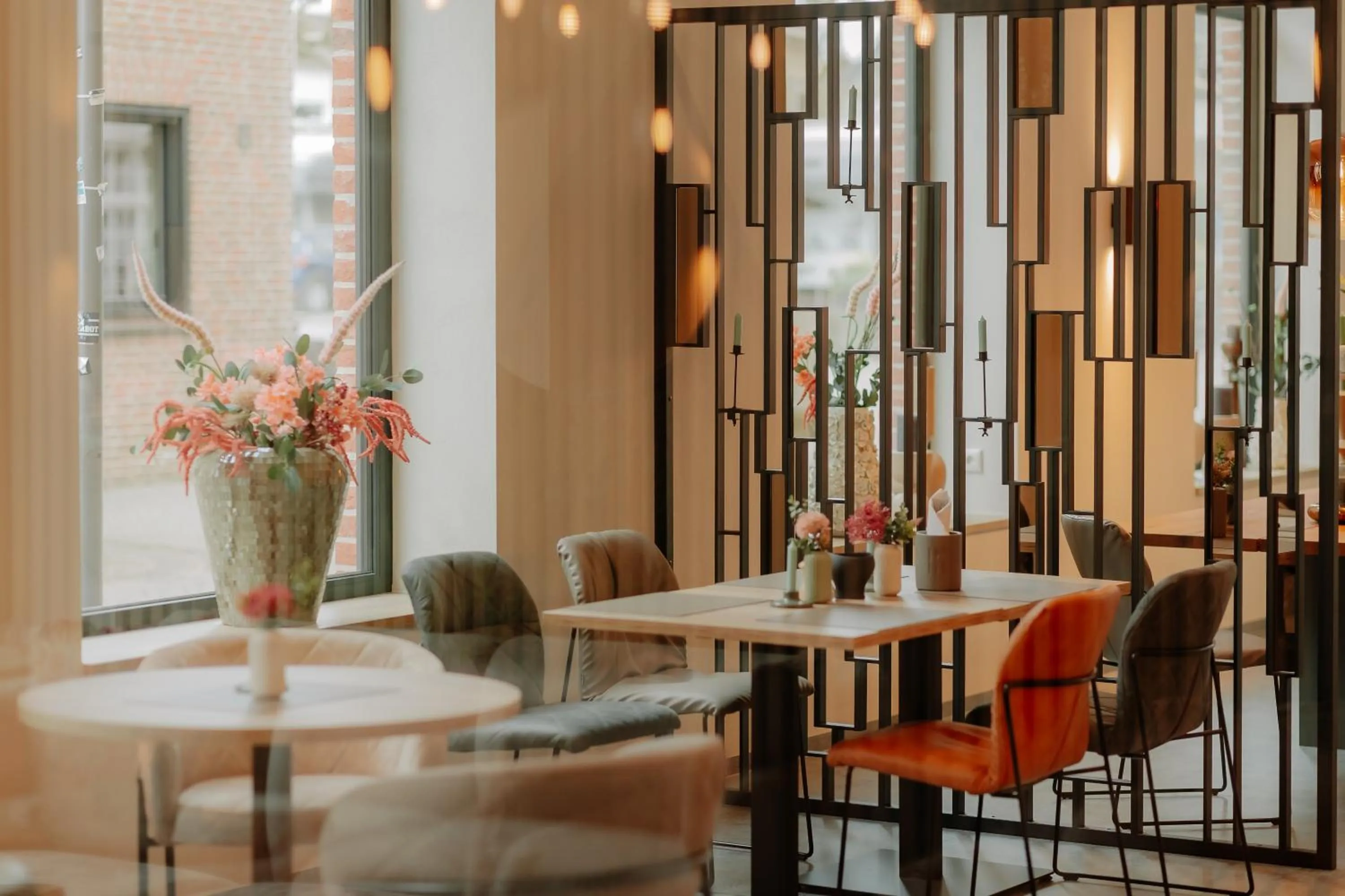 Seating area in Stadthöfe Rhede by Hackmann