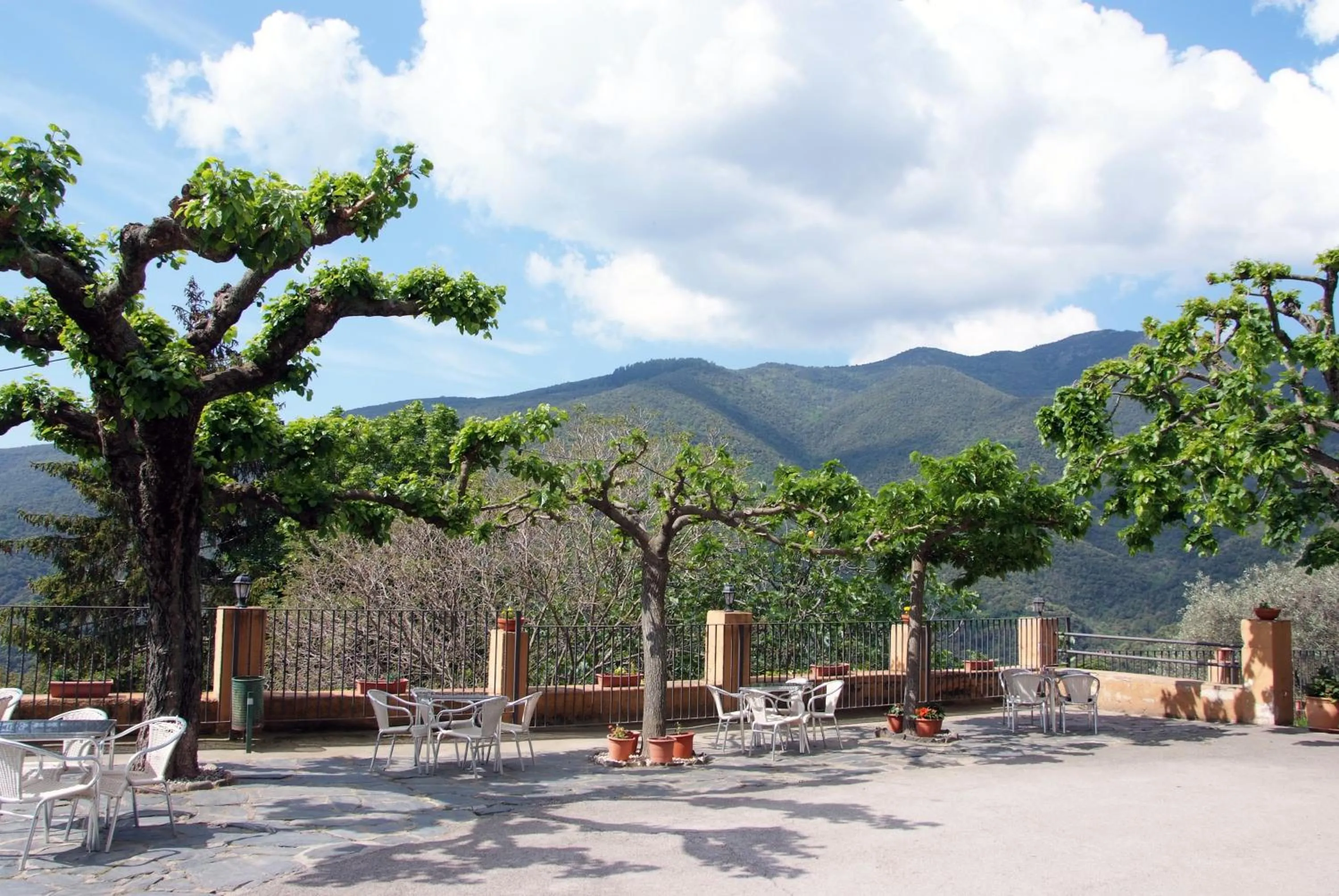 Patio in Hostal Montserrat