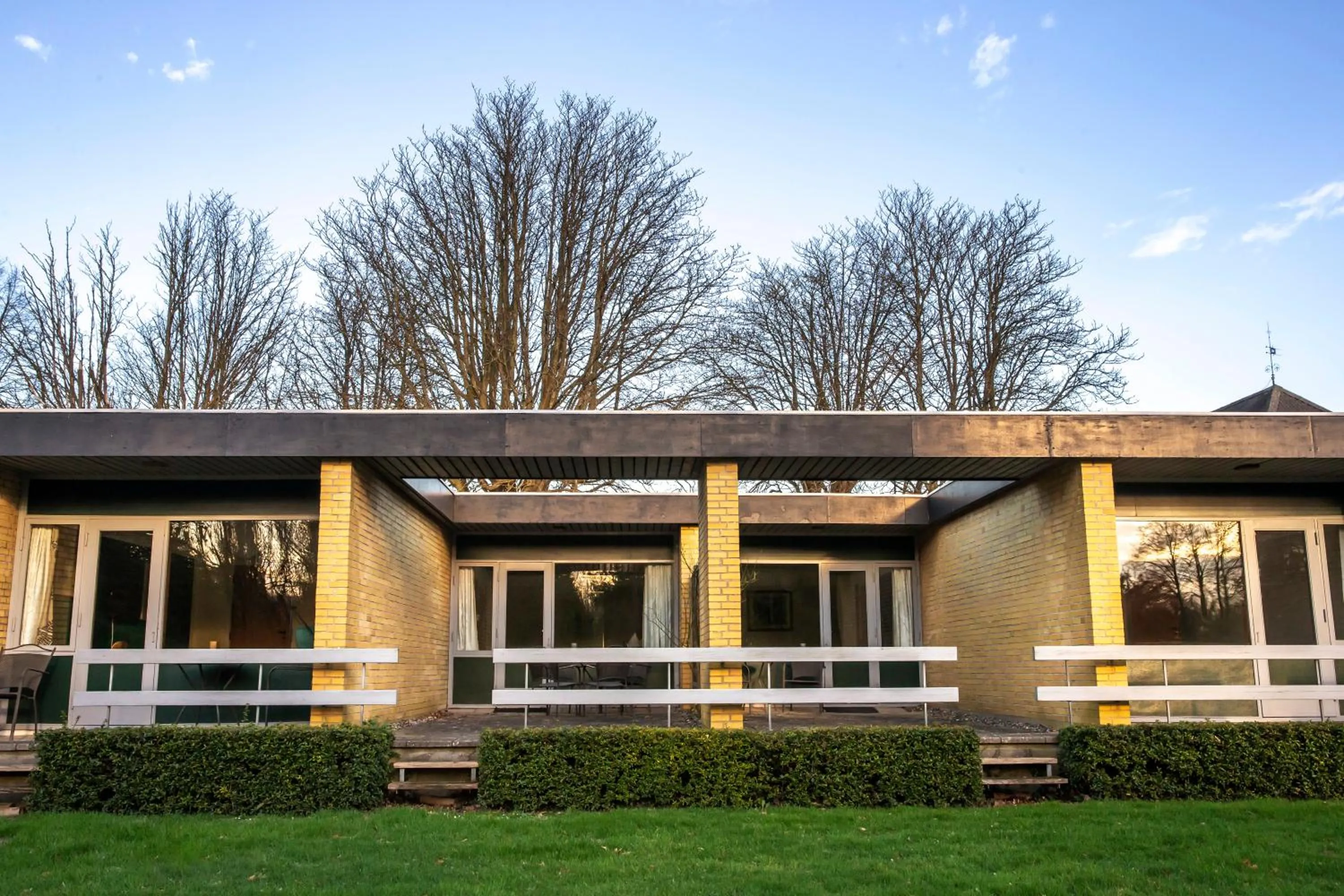 Property building in Fuglsang Herregaard Hotel