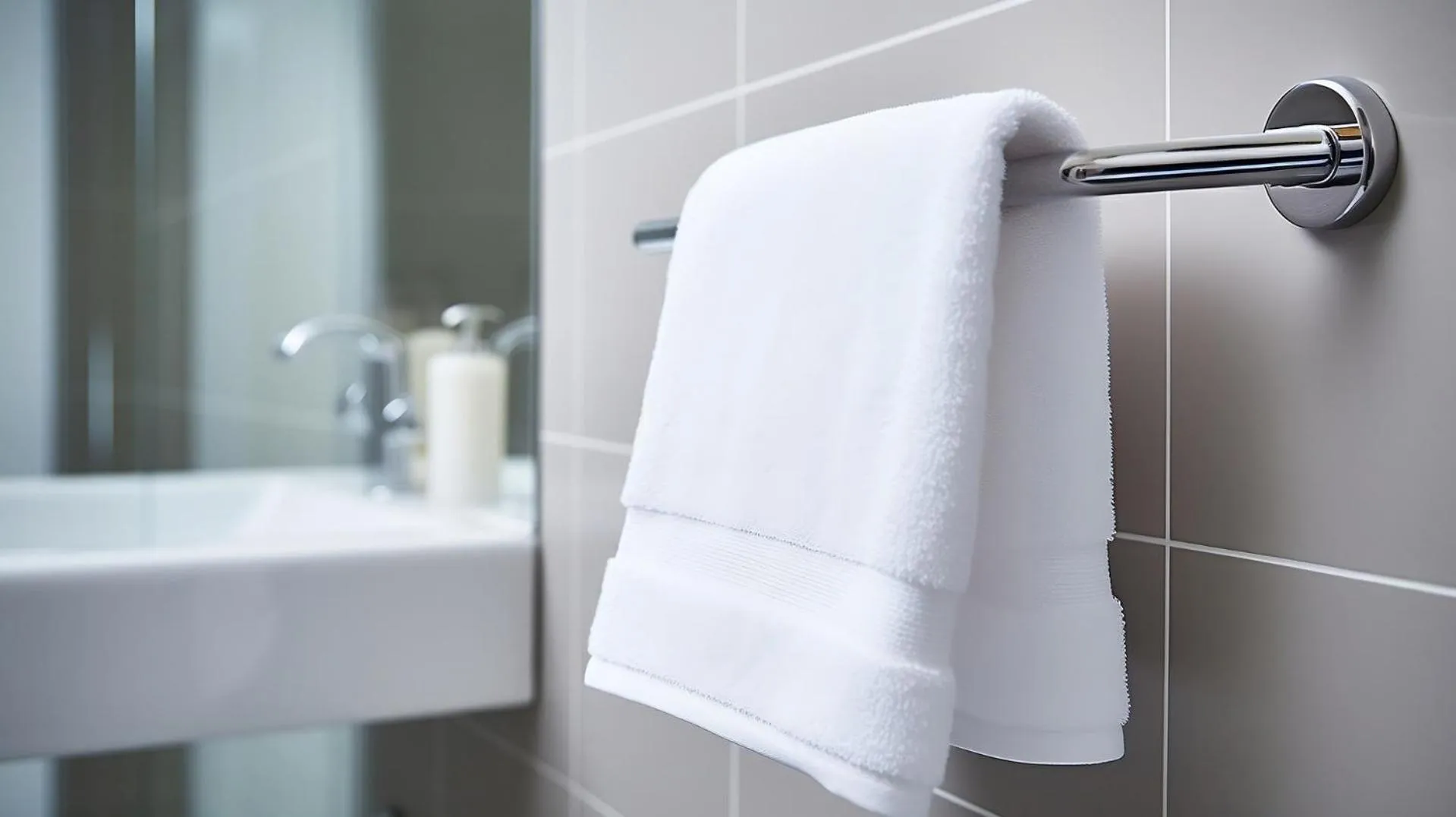 Bathroom in Fuglsang Herregaard Hotel