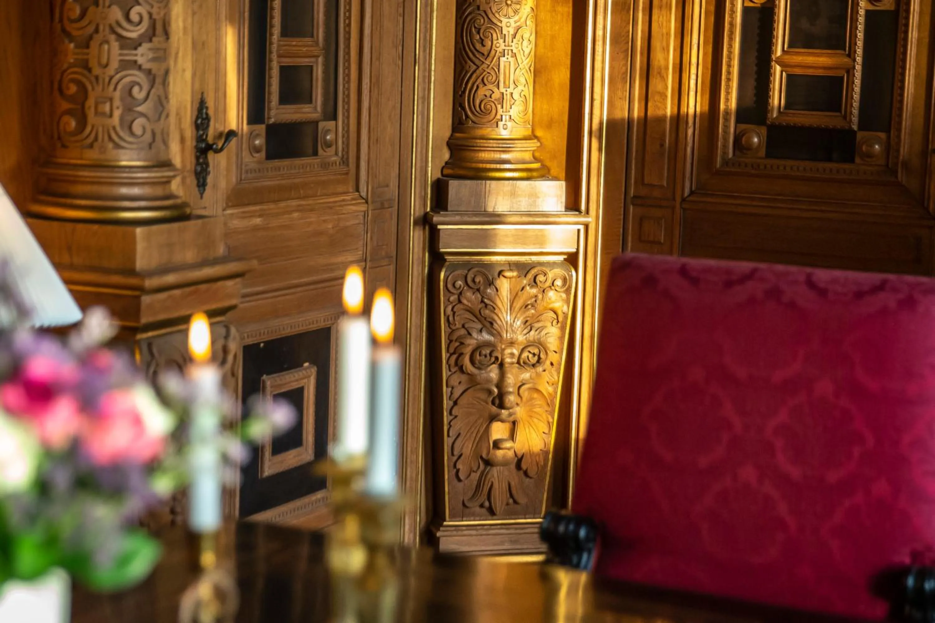 Living room in Fuglsang Herregaard Hotel