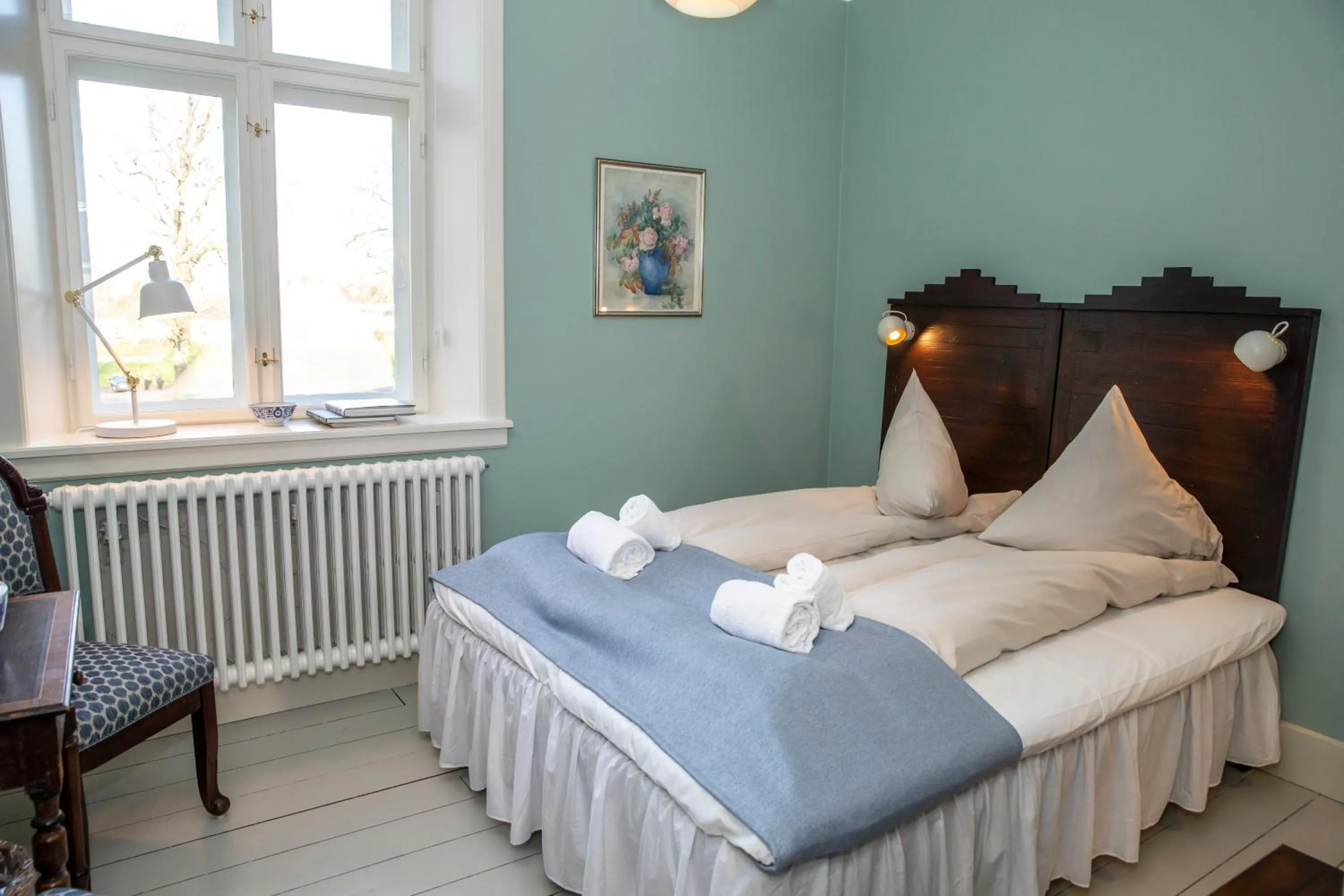 Bedroom, Bed in Fuglsang Herregaard Hotel