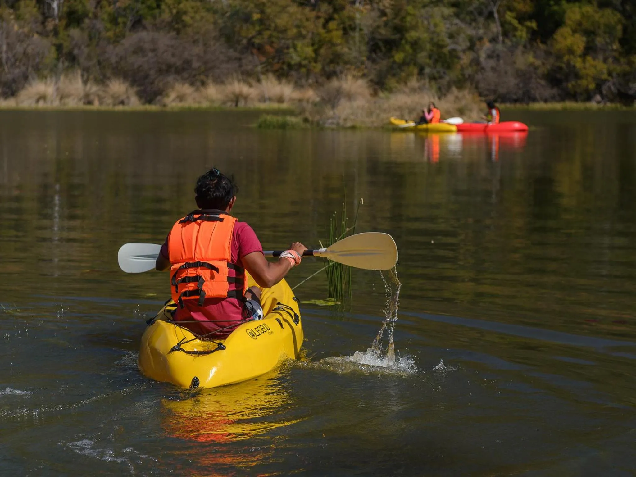 Canoeing in Waterberg Game Park