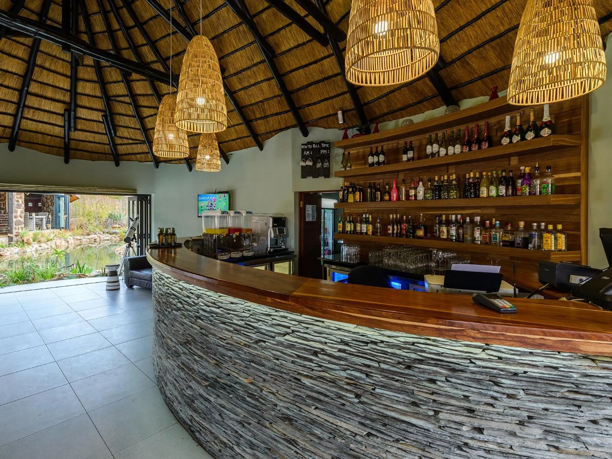 Lounge or bar in Waterberg Game Park