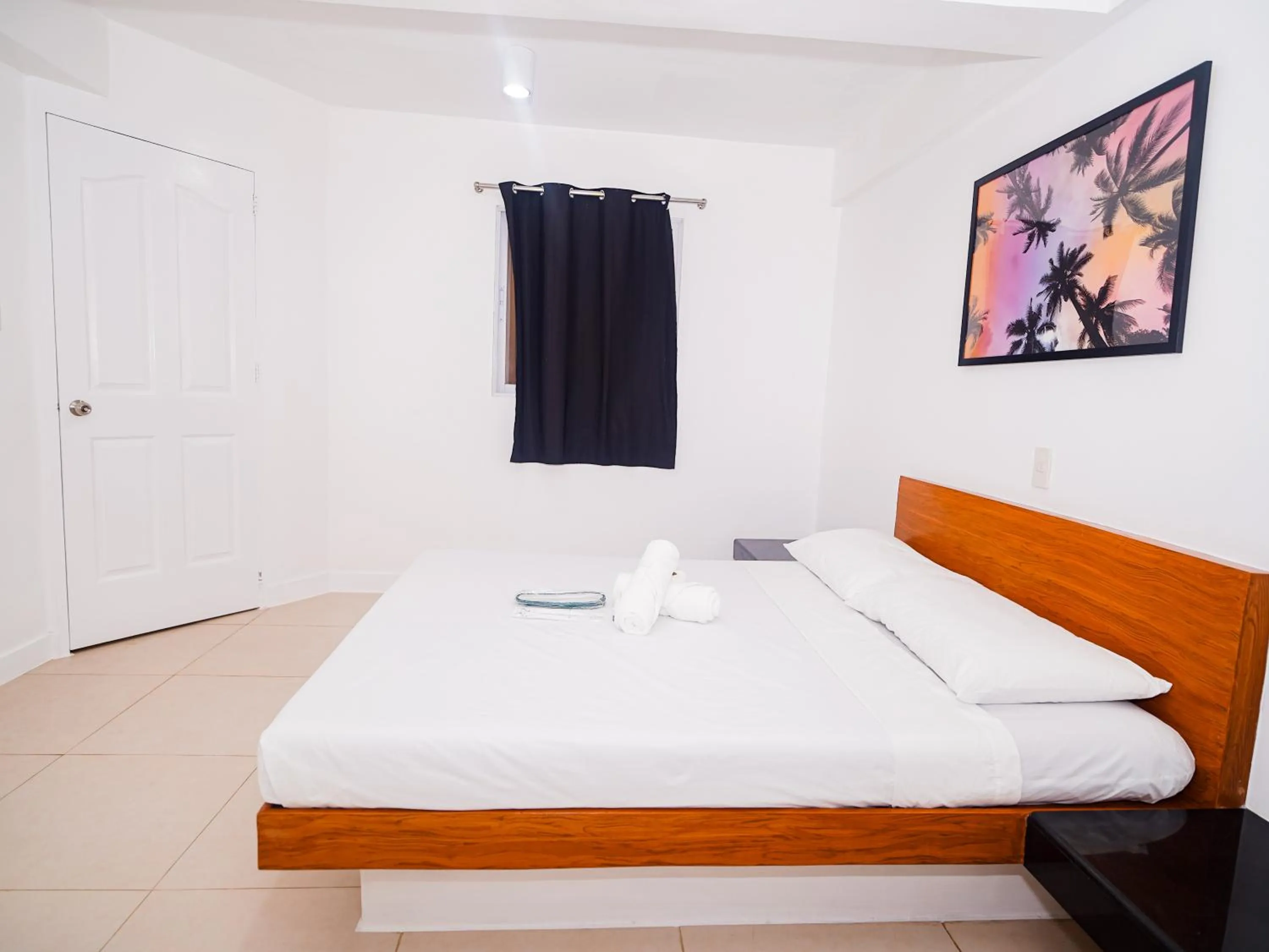 Bed in CJS Boracay Joint