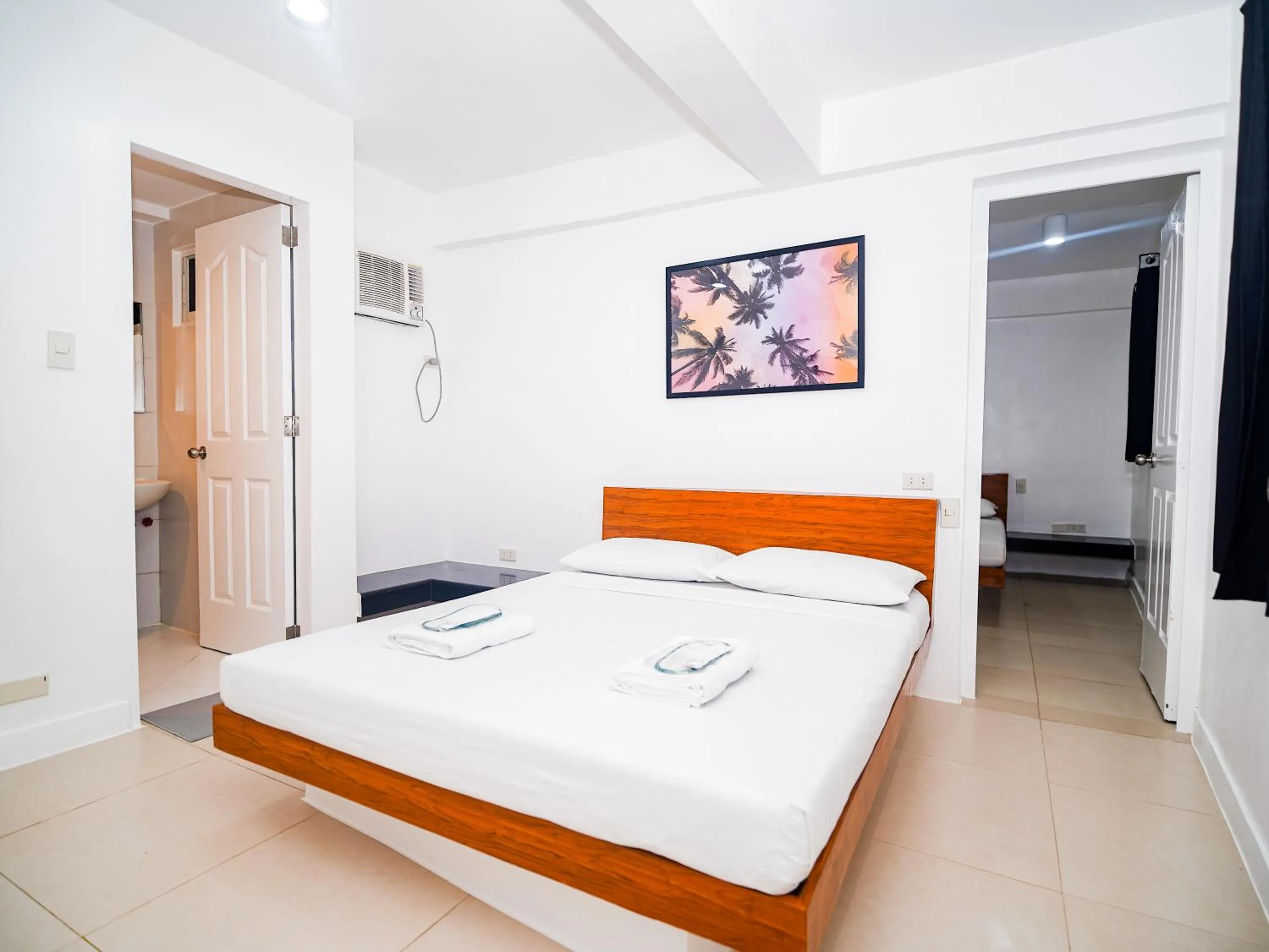 Bed in CJS Boracay Joint