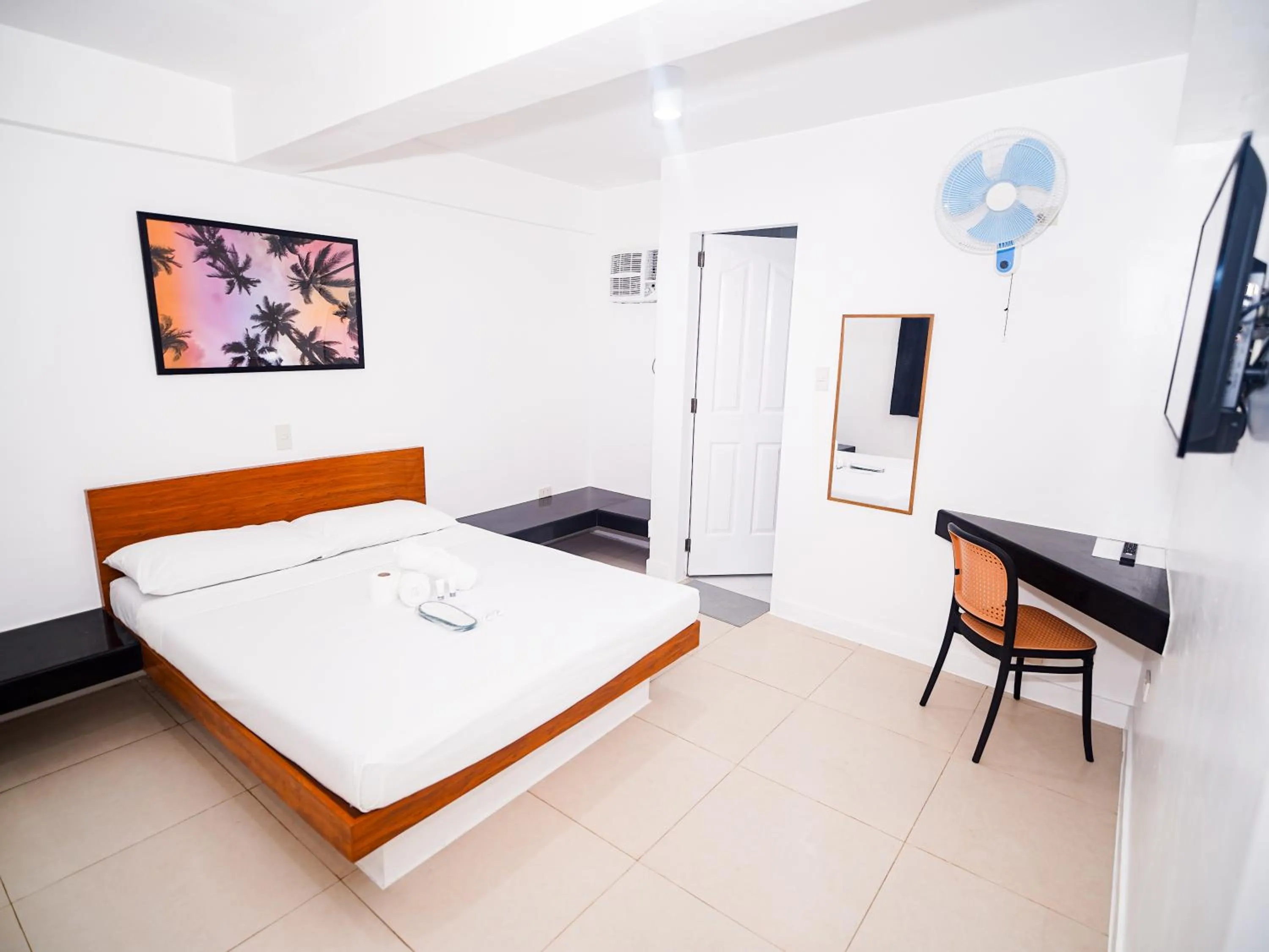 Bed in CJS Boracay Joint