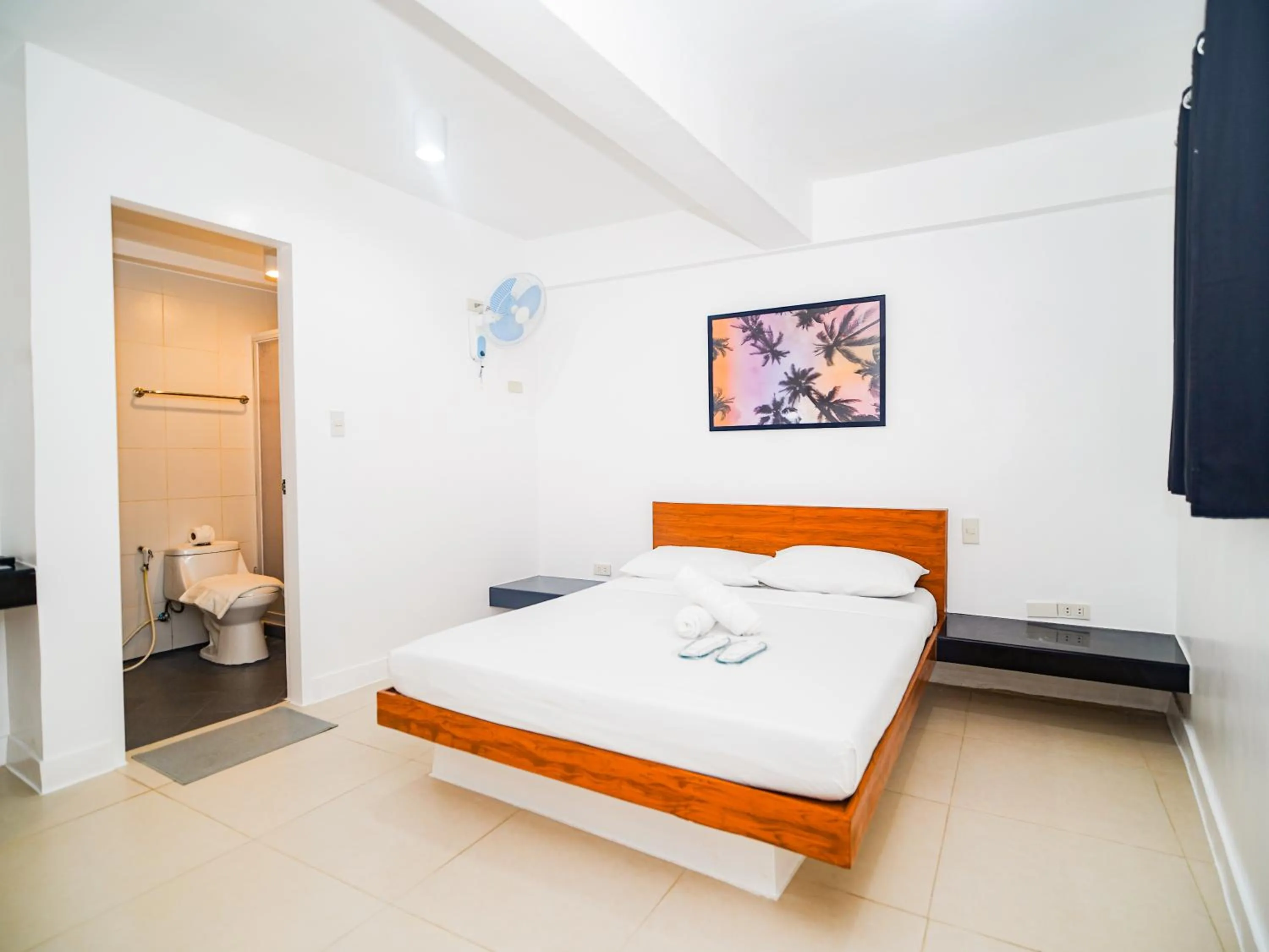 Bed in CJS Boracay Joint