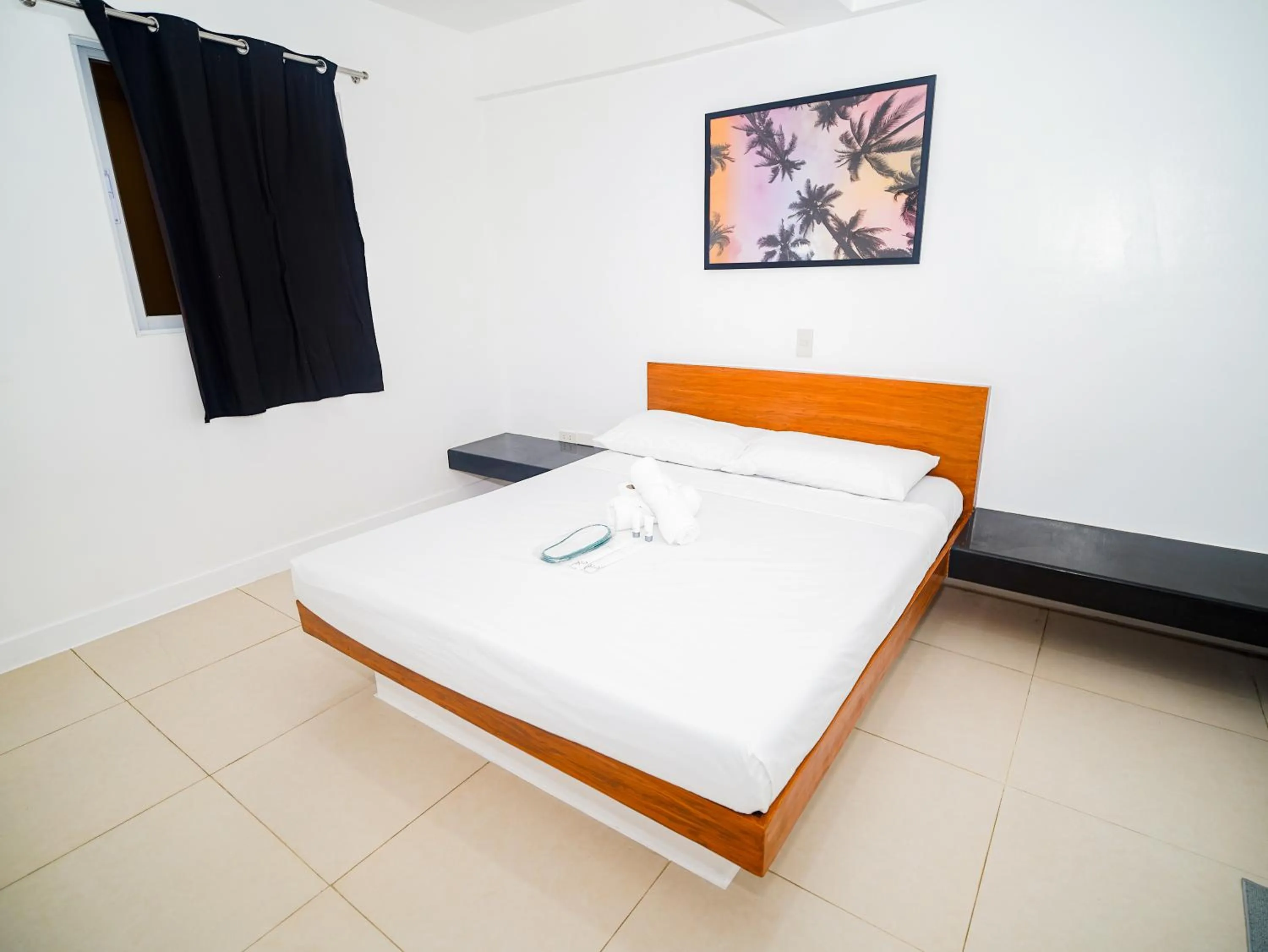 Bed in CJS Boracay Joint