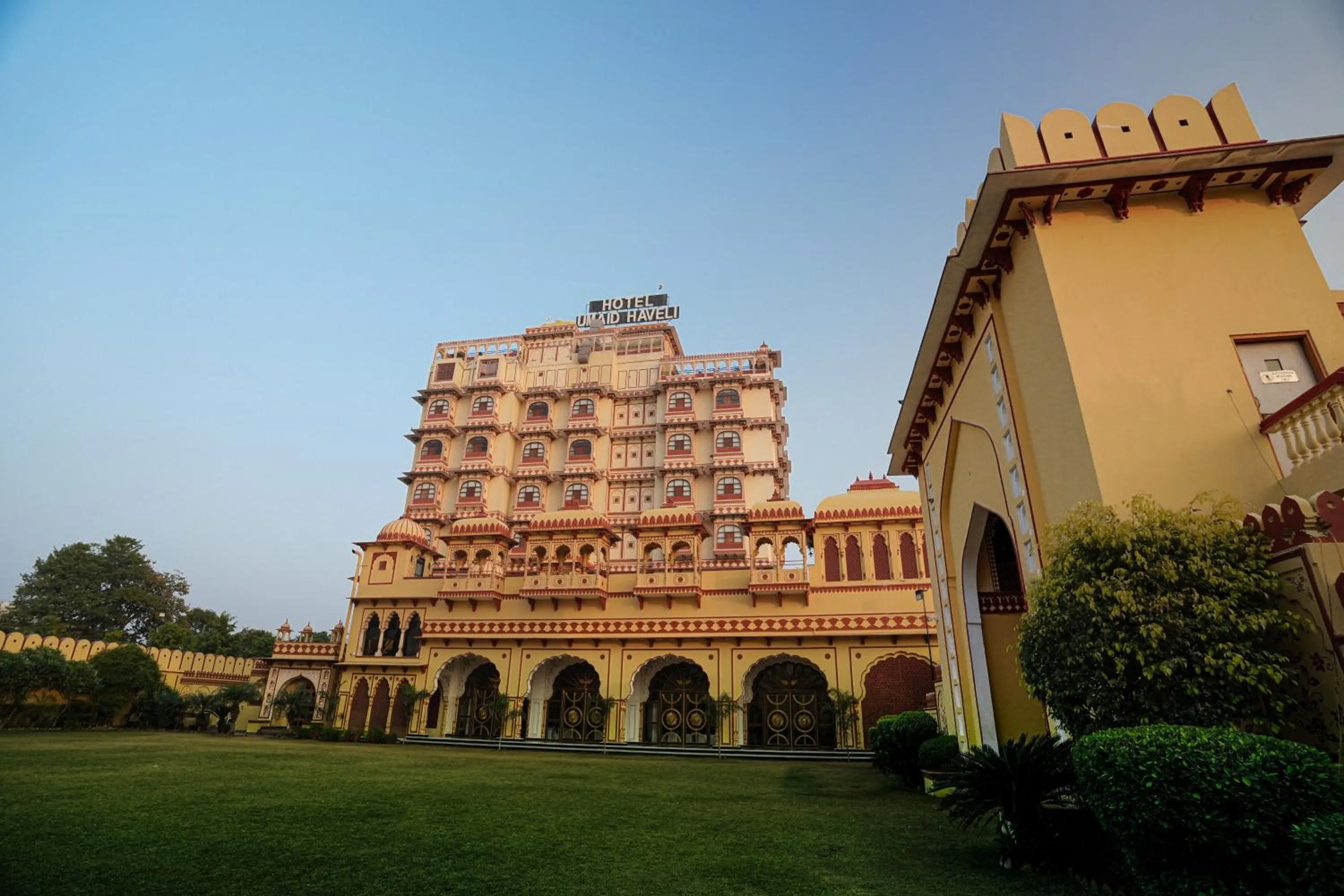 Garden in Umaid Haveli-A Heritage Style Hotel & Resort