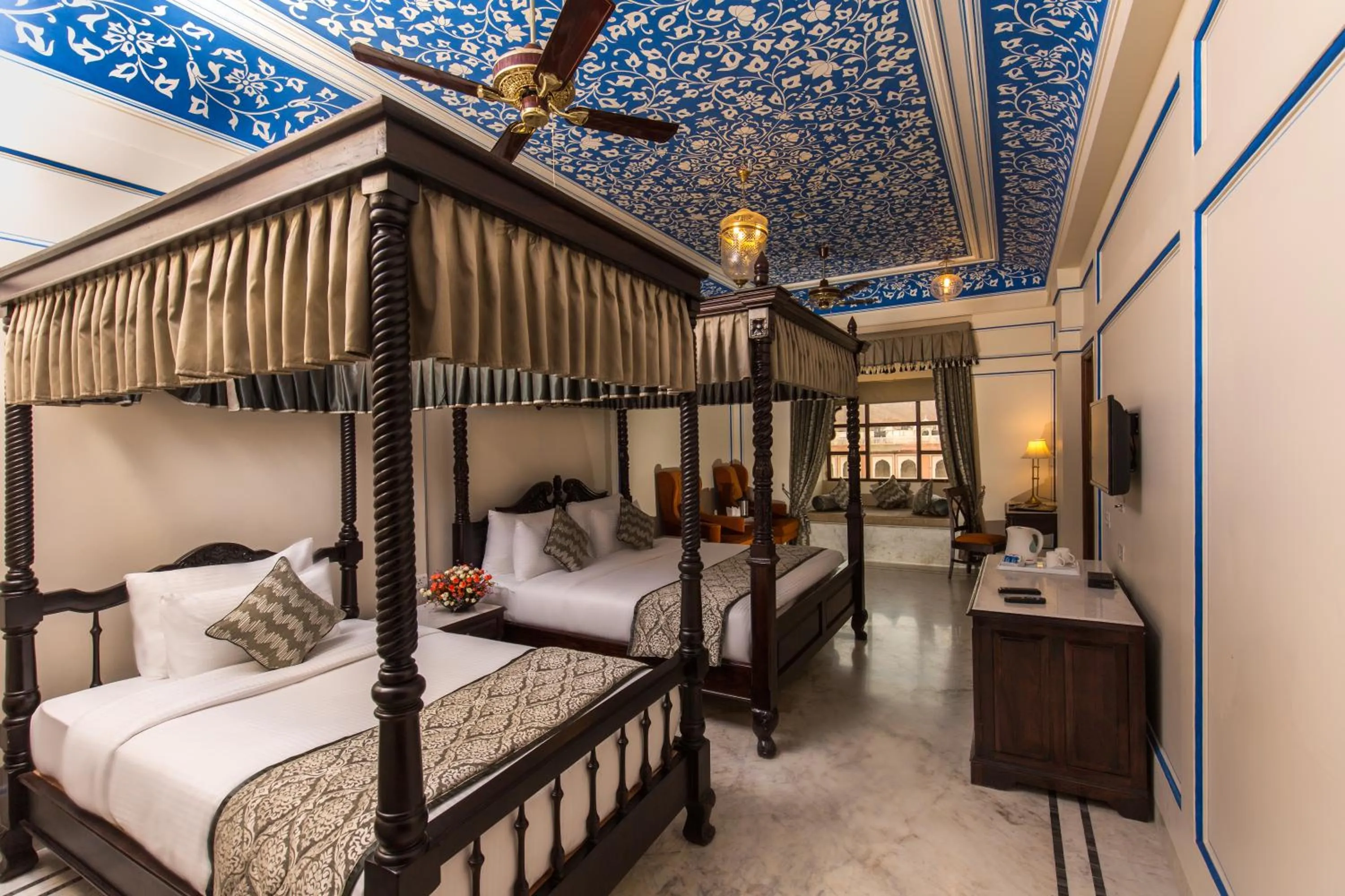 Photo of the whole room, Bed in Umaid Haveli-A Heritage Style Hotel & Resort
