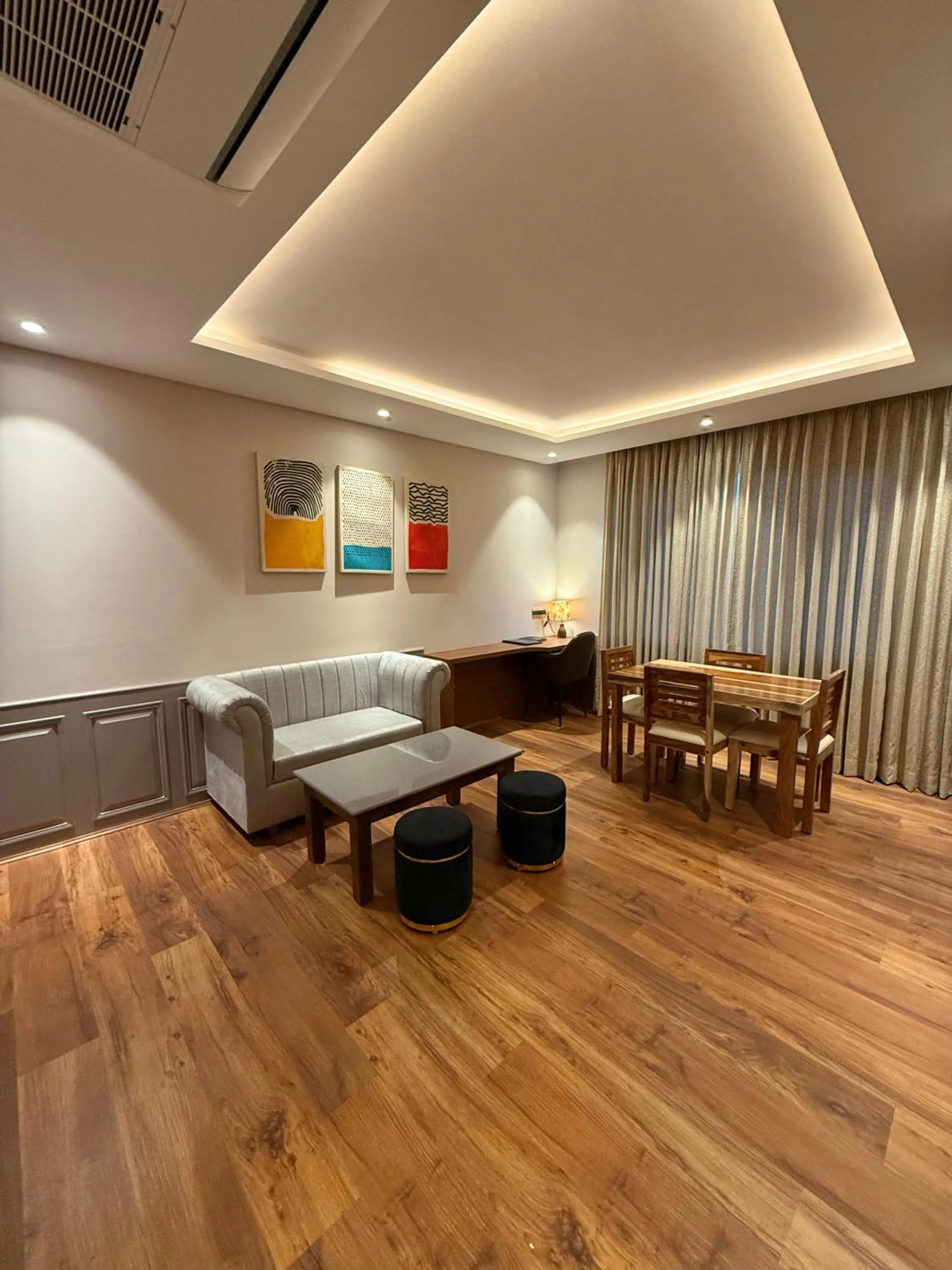 Living room in The Olive Hotel Srinagar