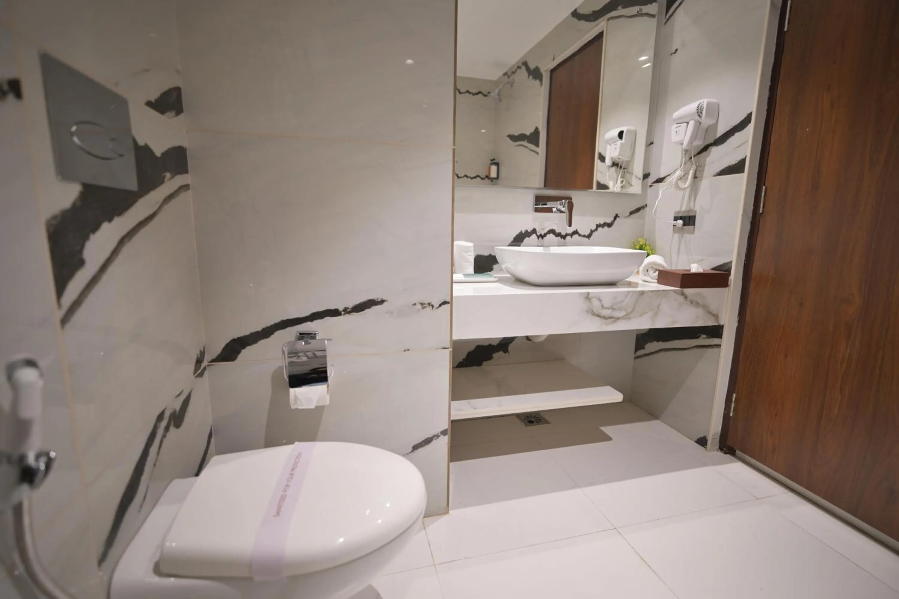 Toilet in The Olive Hotel Srinagar