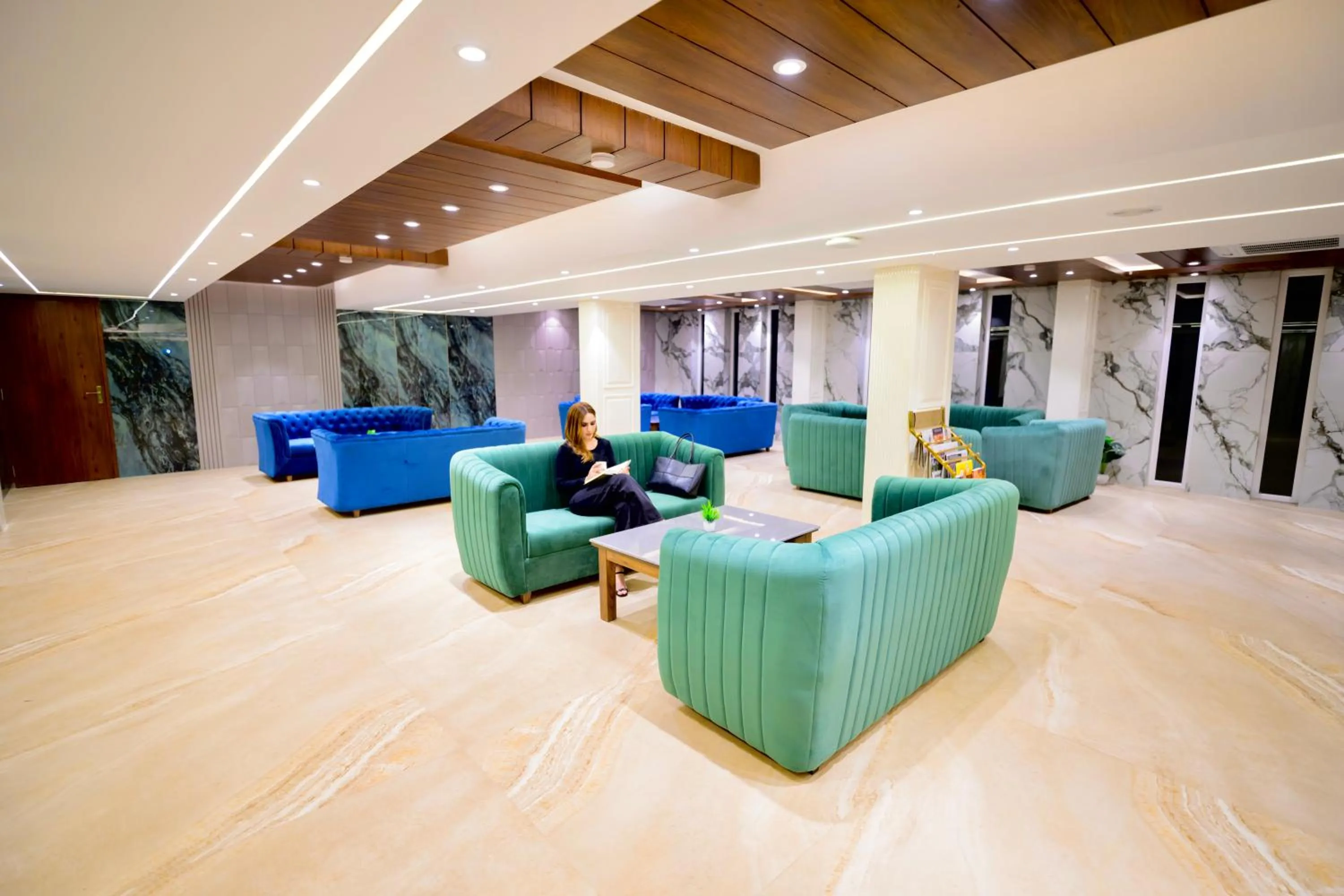 Lobby or reception in The Olive Hotel Srinagar