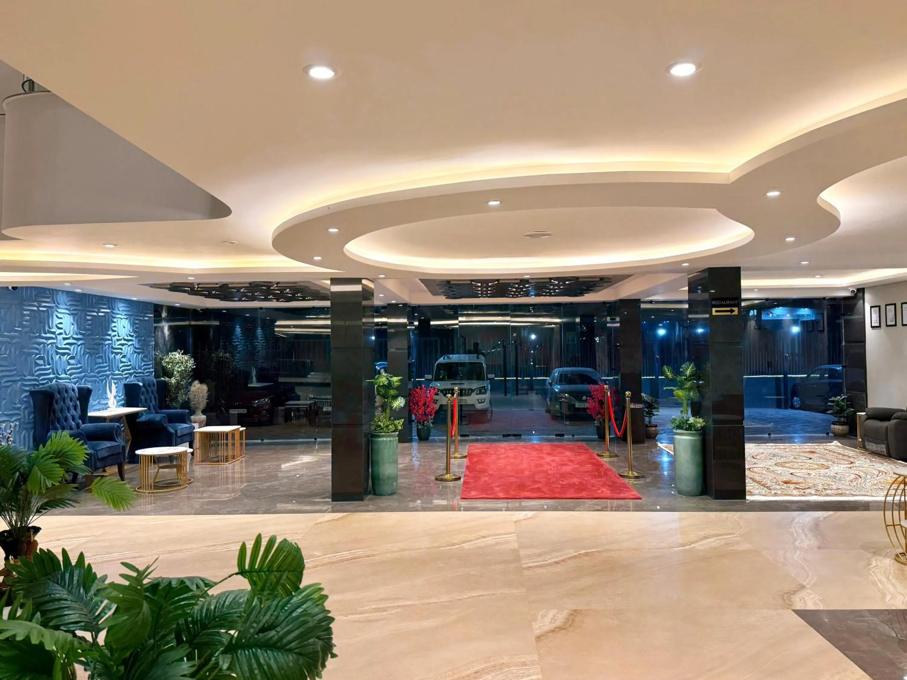Lobby or reception in The Olive Hotel Srinagar