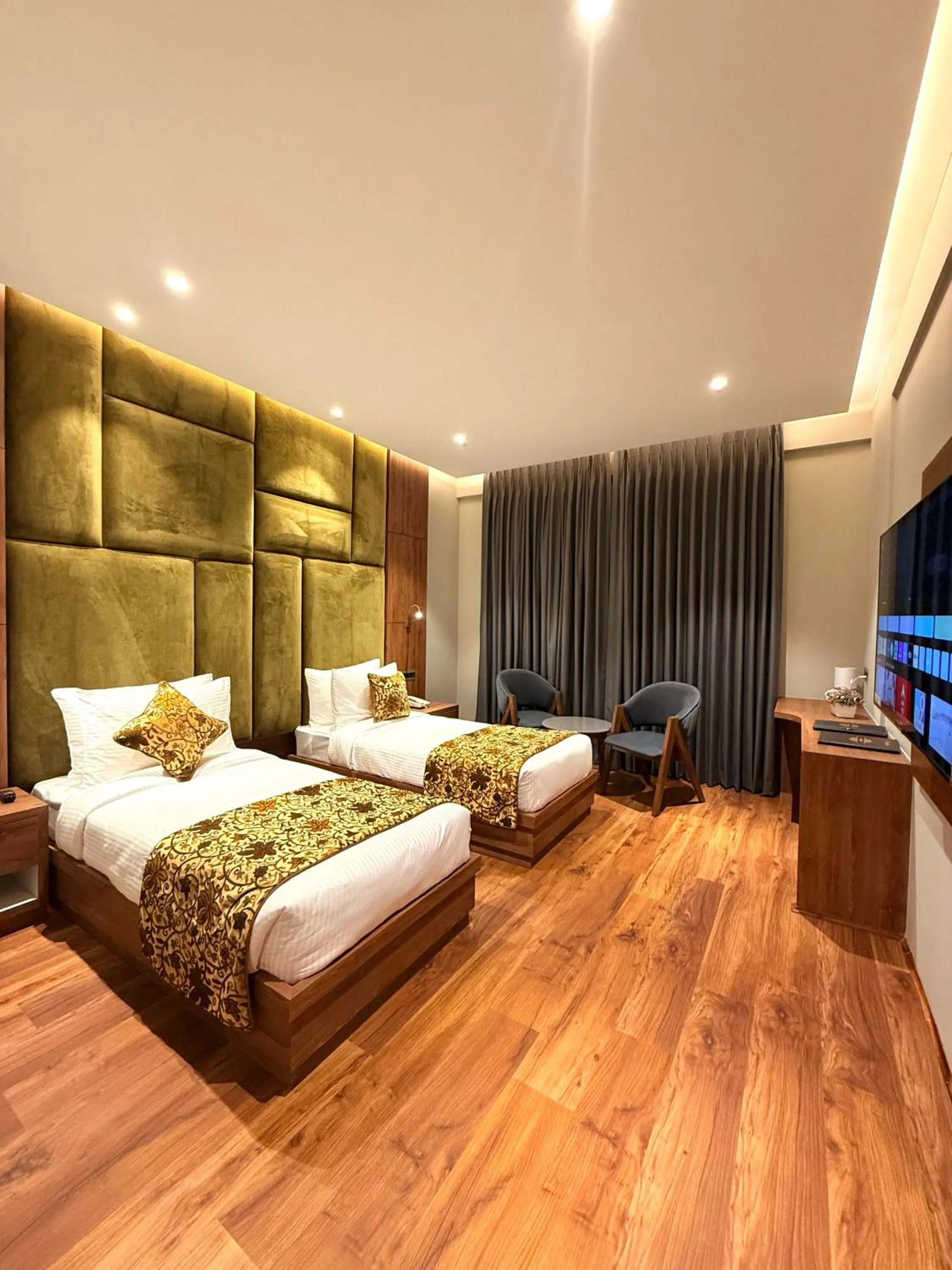 Photo of the whole room, Bed in The Olive Hotel Srinagar