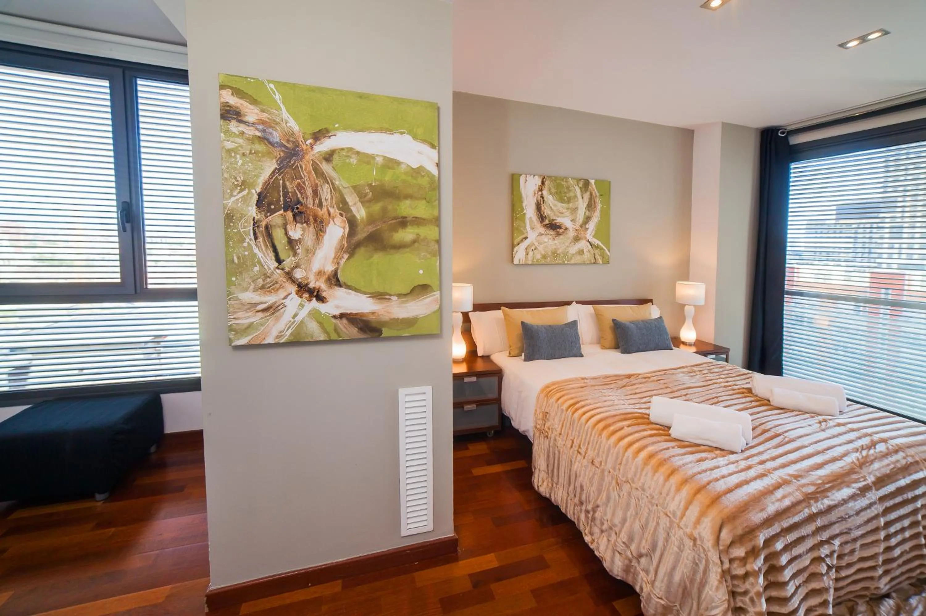 Bed in Victoria Diagonal Mar Barcelona