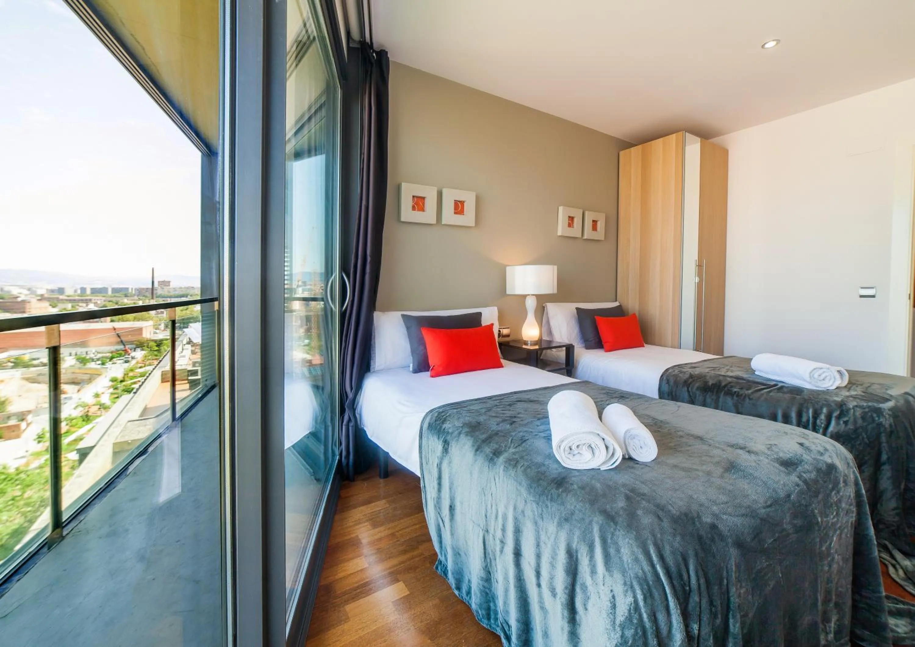 Bed in Victoria Diagonal Mar Barcelona